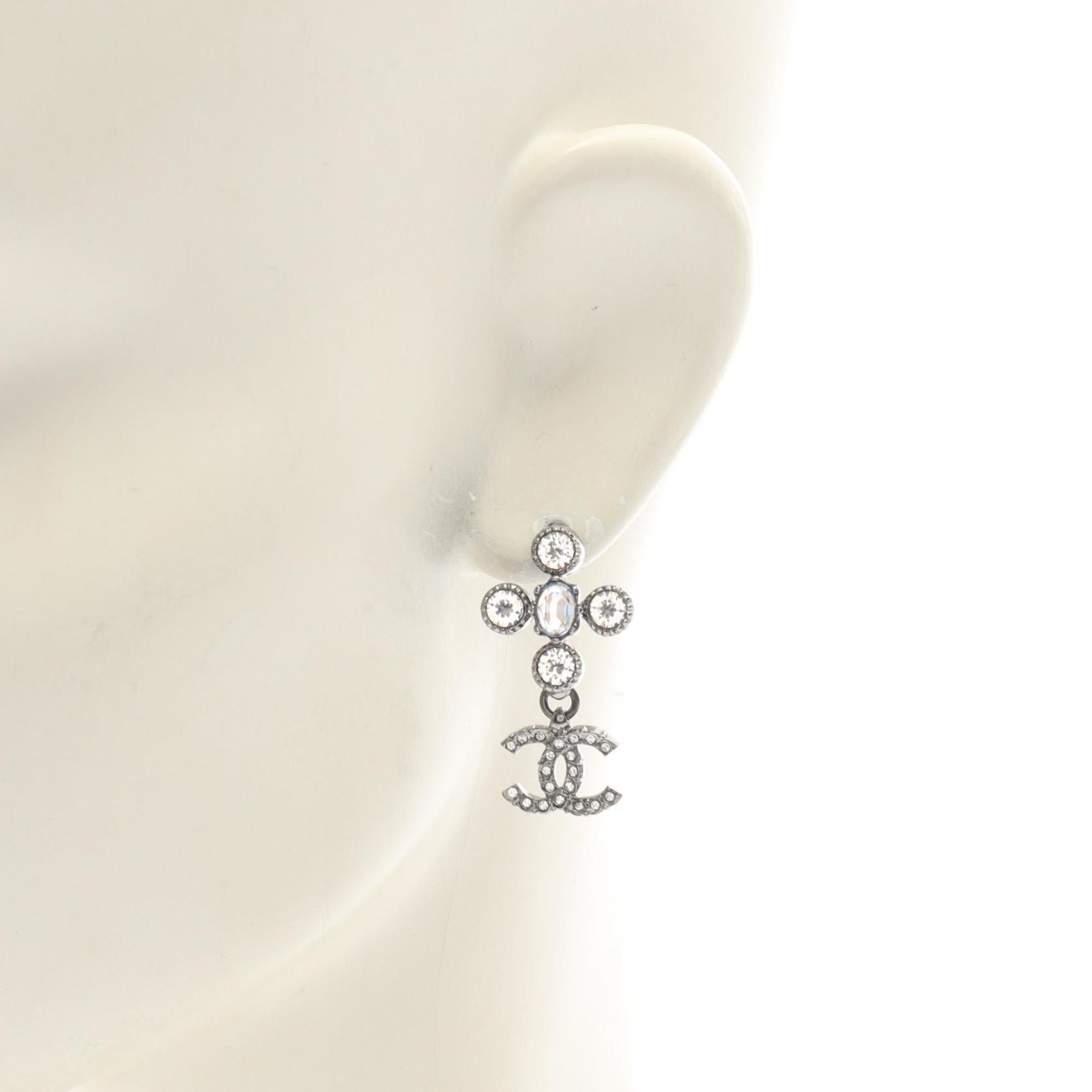 CC Logo Earrings Sterling Silver