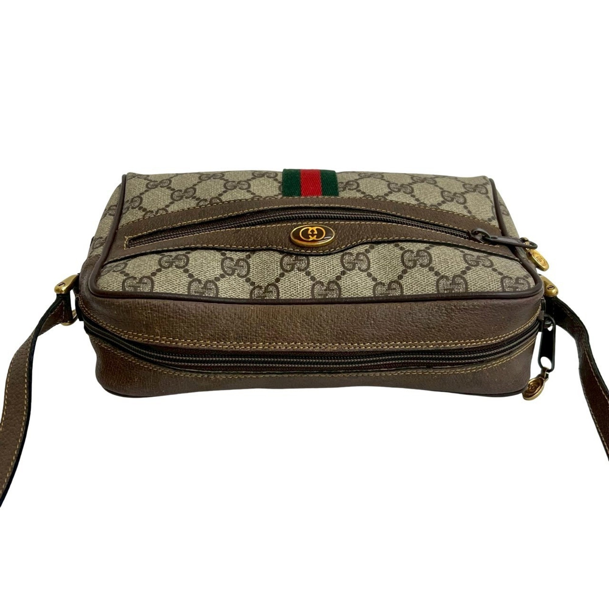 Ophidia Shoulder Bag GG Coated Canvas Small