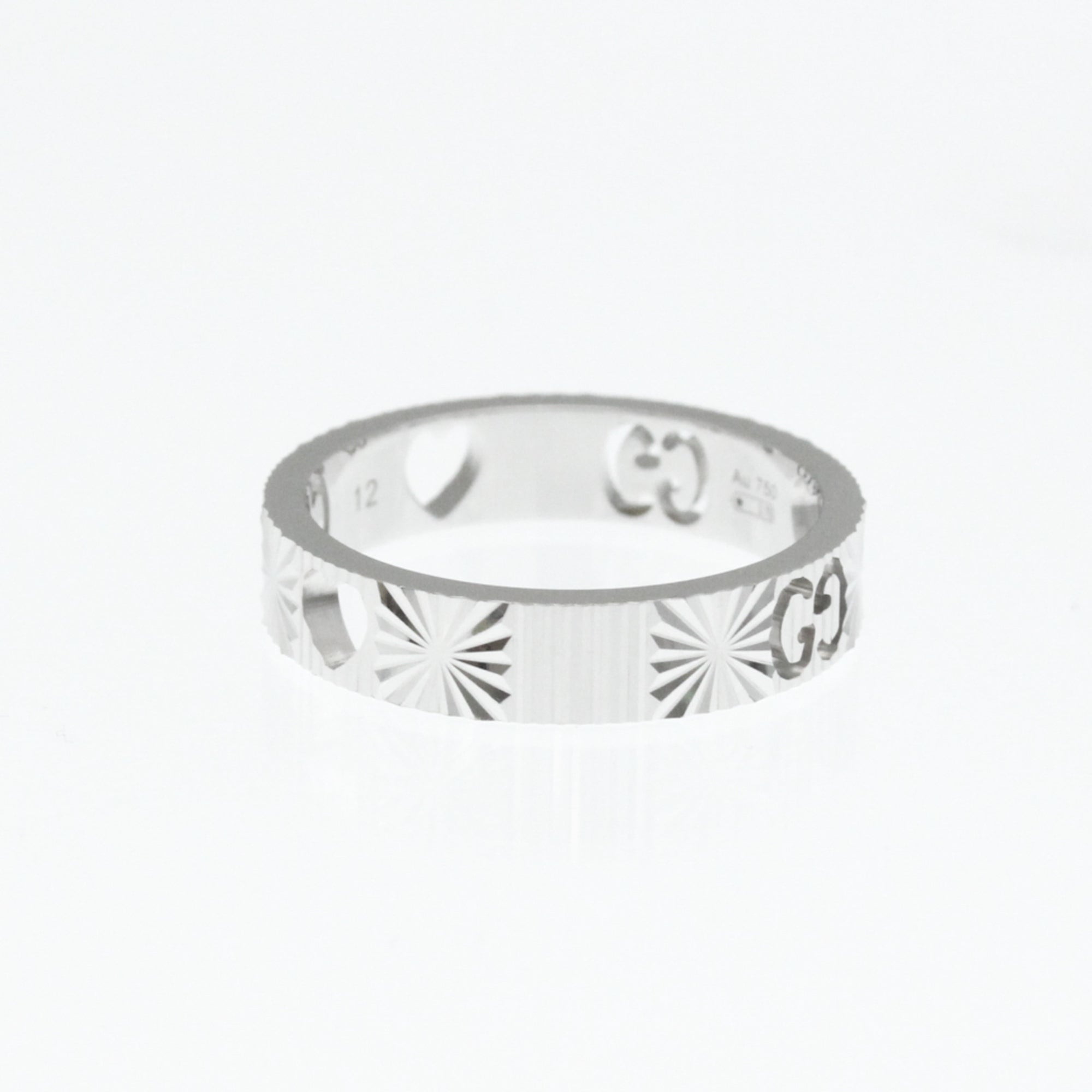 Band Ring 18K White Gold