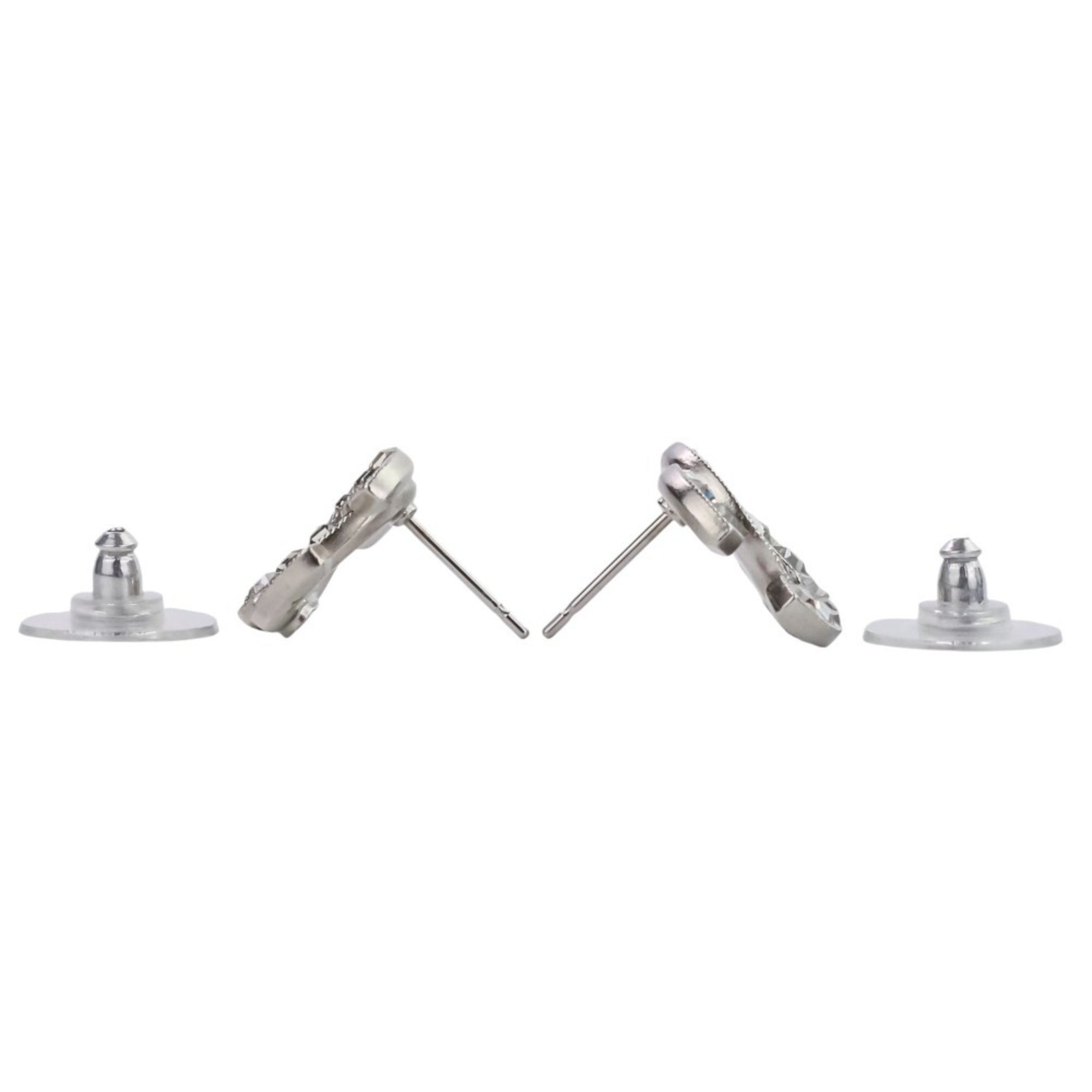 CC Logo Earrings Sterling Silver Sterling Silver