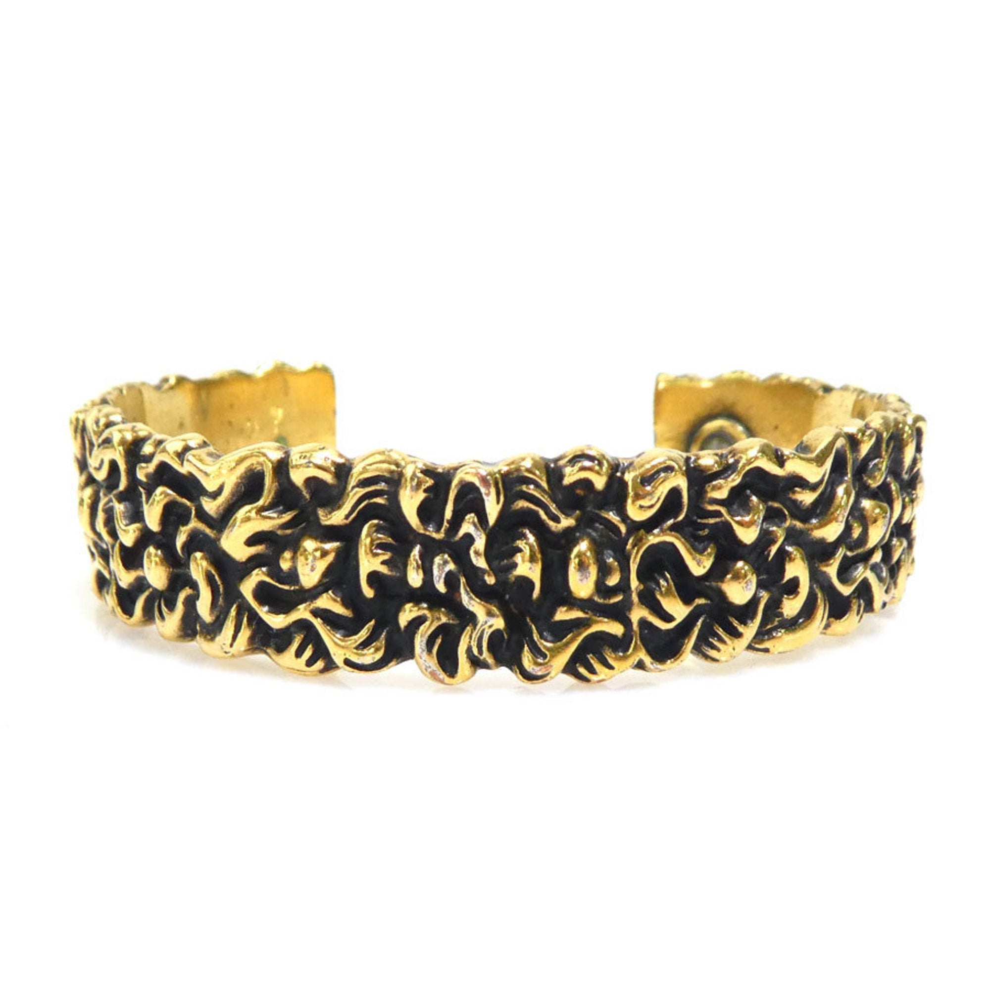 Bangle Metal Gold Bracelet