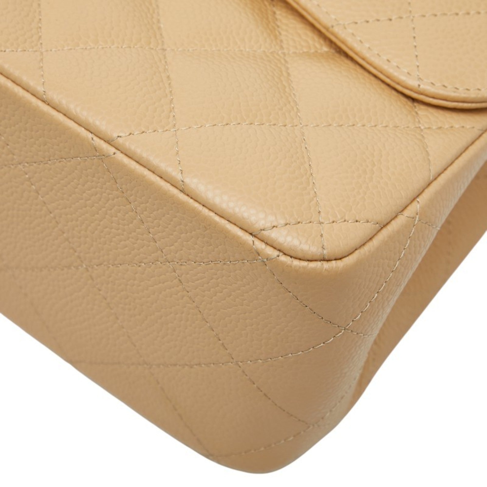 Classic Double Flap Bag Quilted Caviar Jumbo