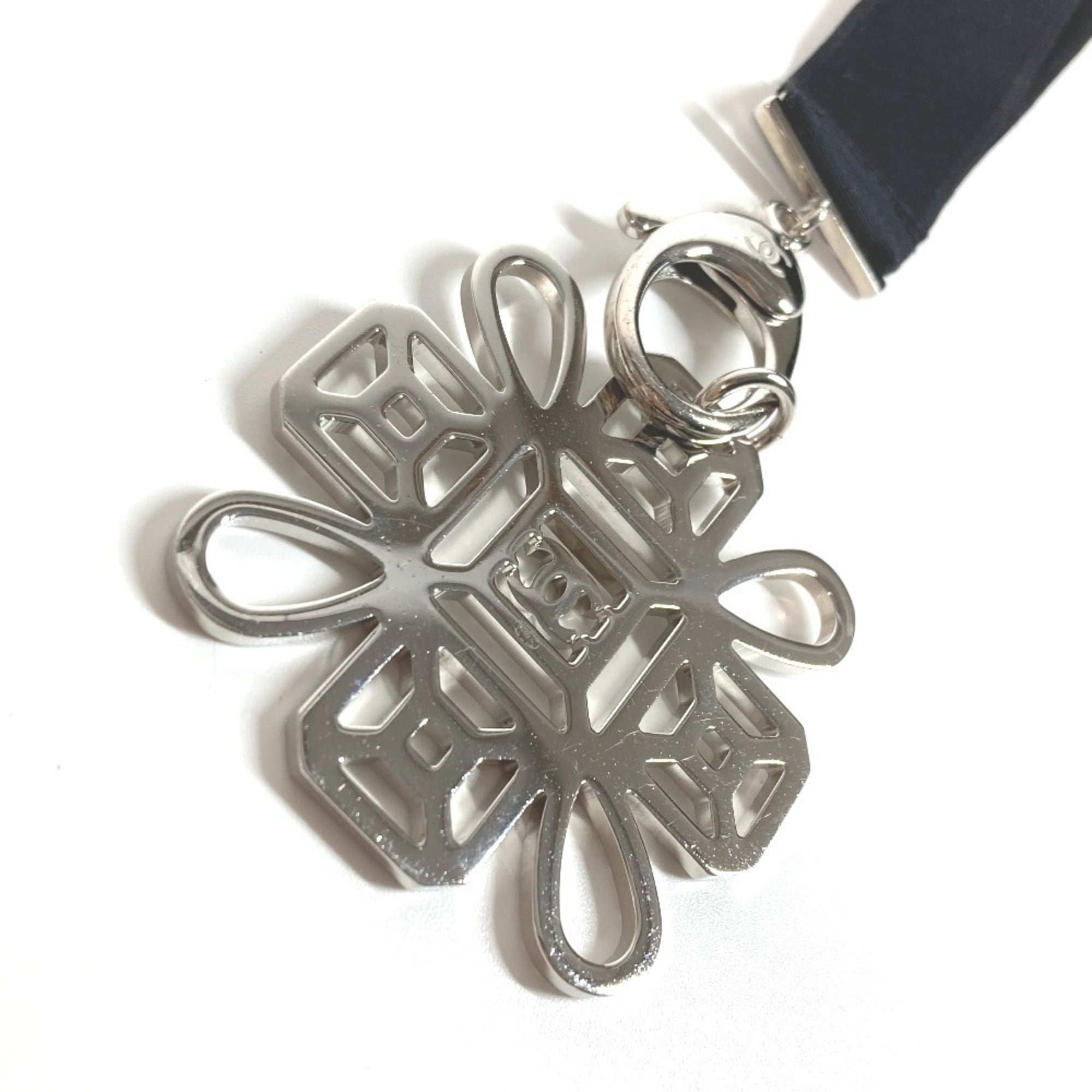 CC Logo Pendant Necklace Metal