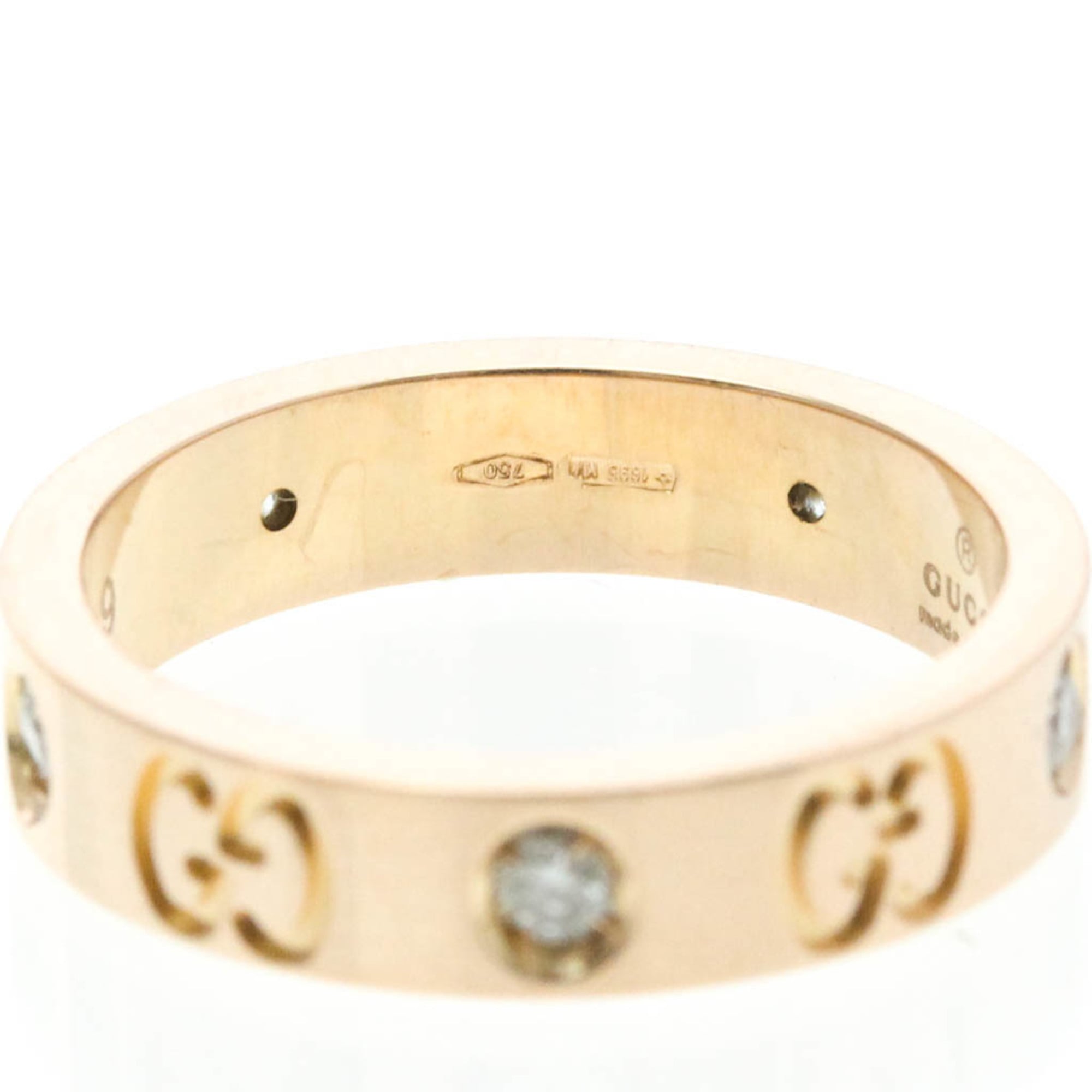 Ring 18K Rose Gold with Diamond