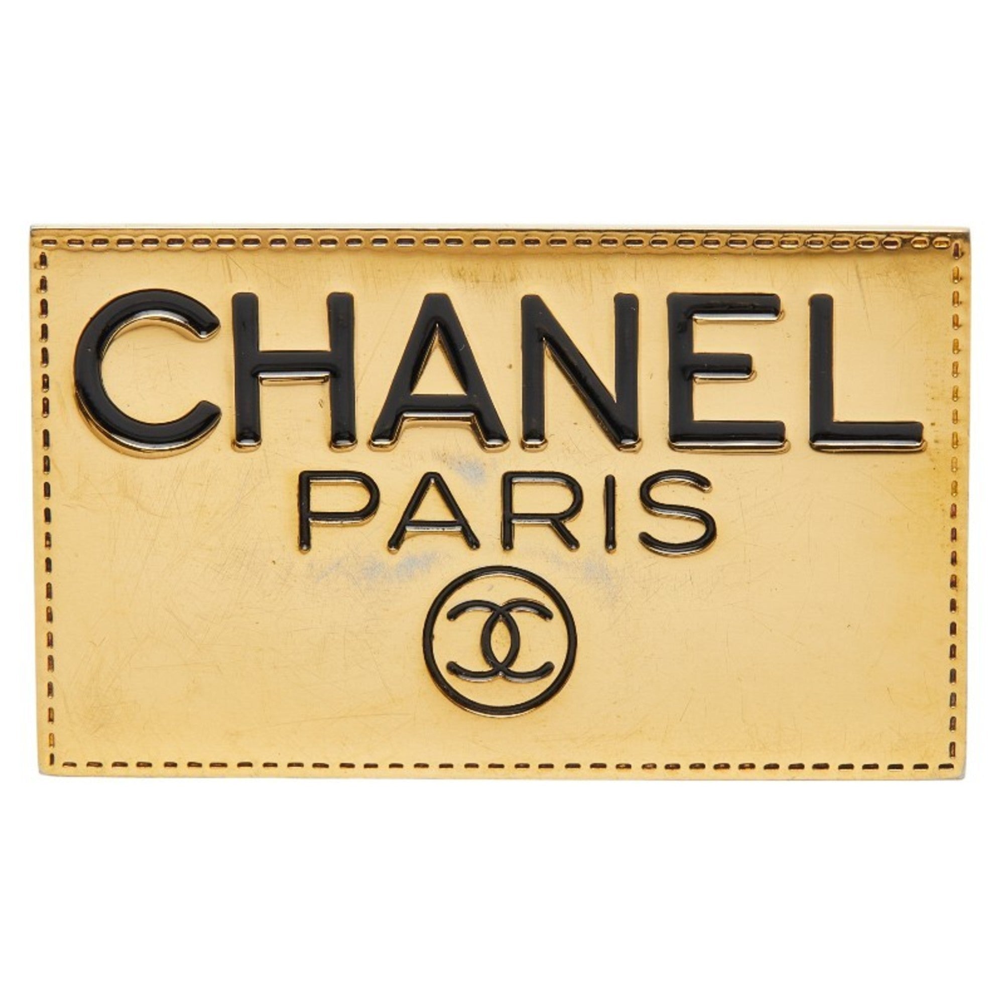 Plate Brooch Metal