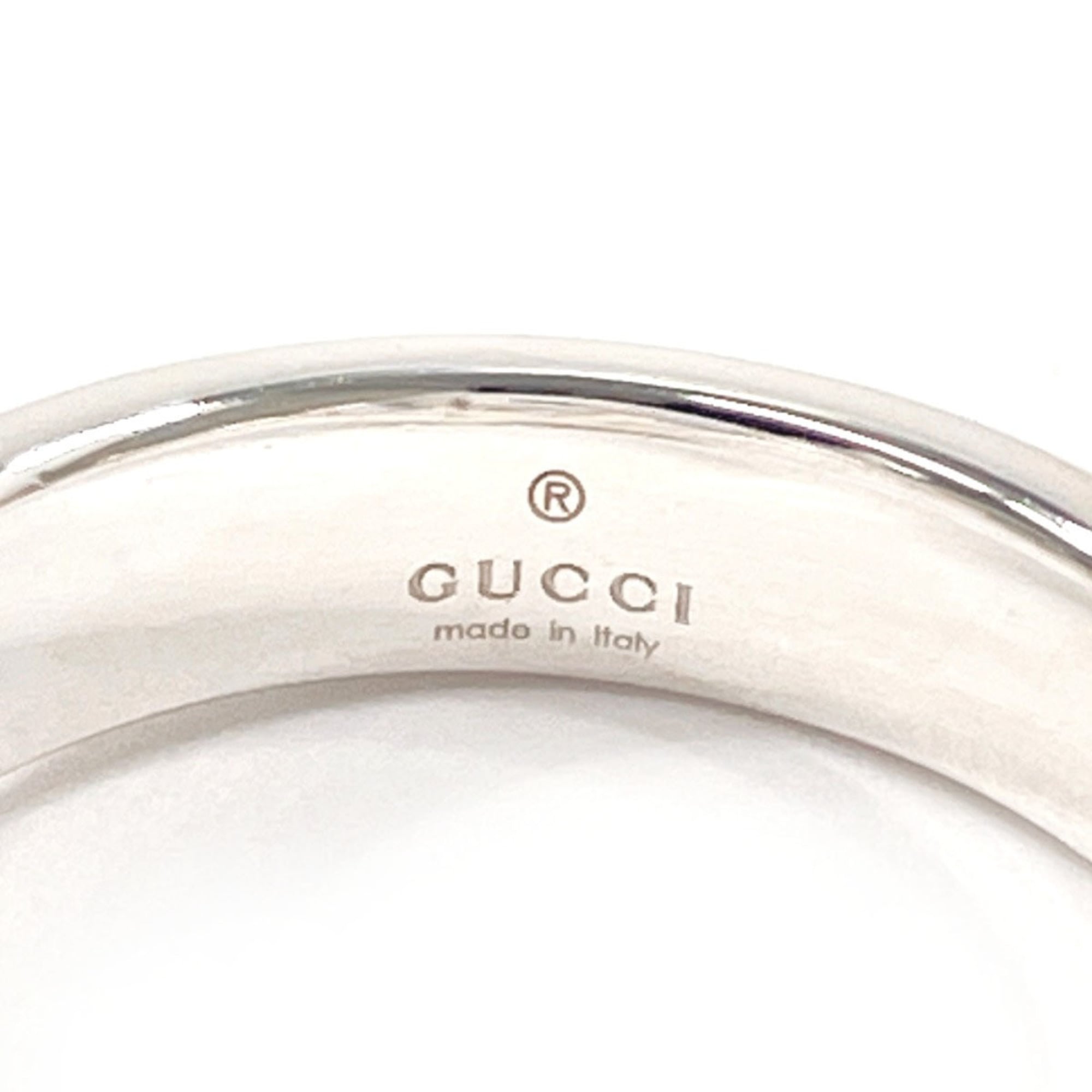Interlocking G Ring Sterling Silver