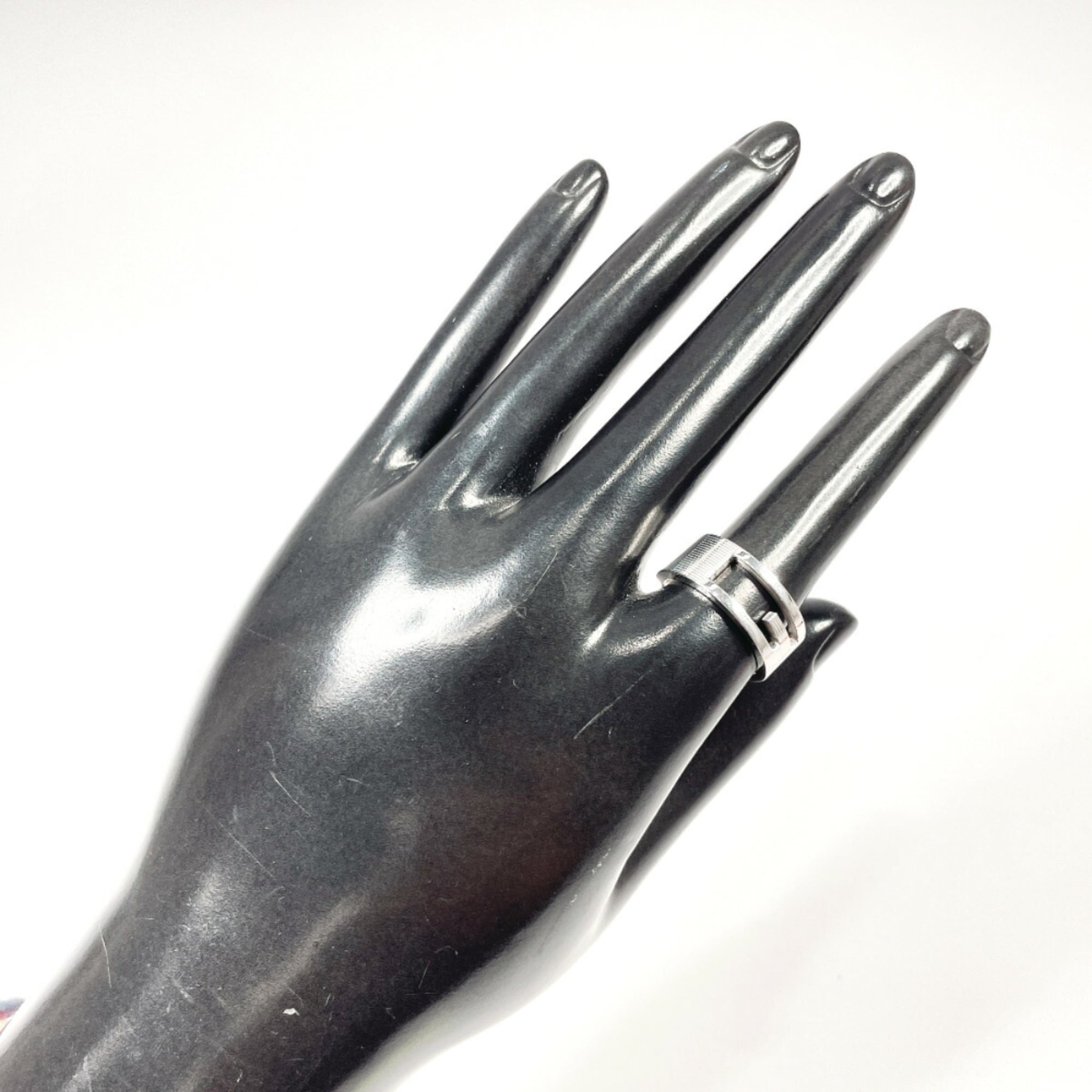G Ring Sterling Silver
