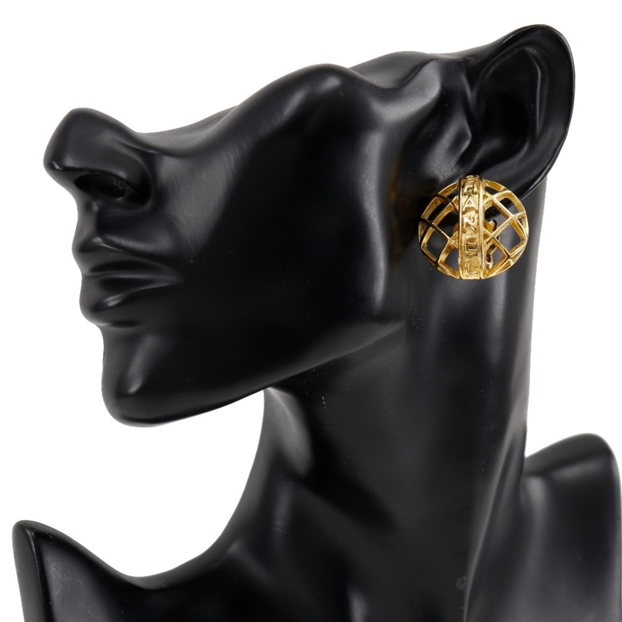 Earrings Gold-Tone Metal