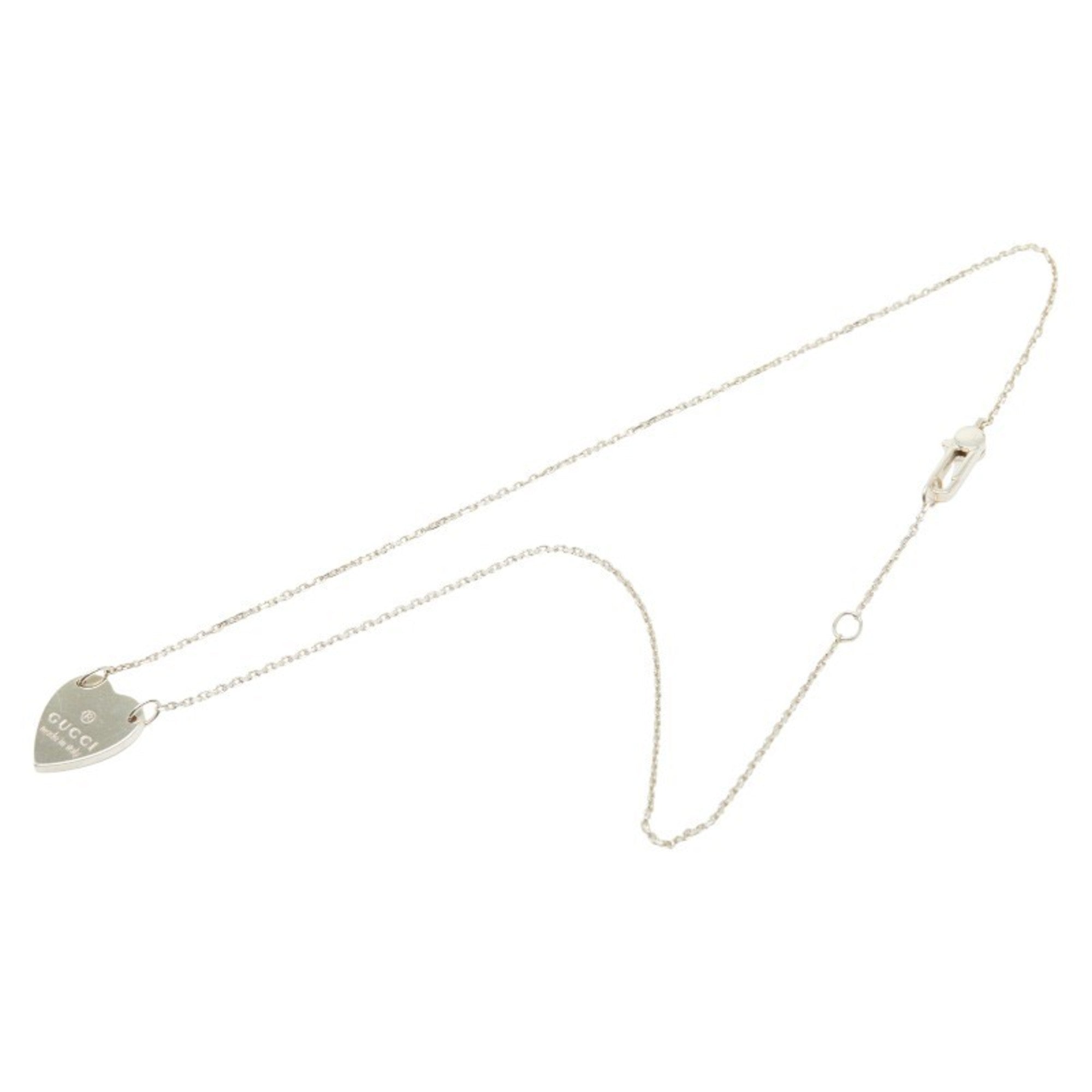 Trademark Heart Pendant Necklace Sterling Silver
