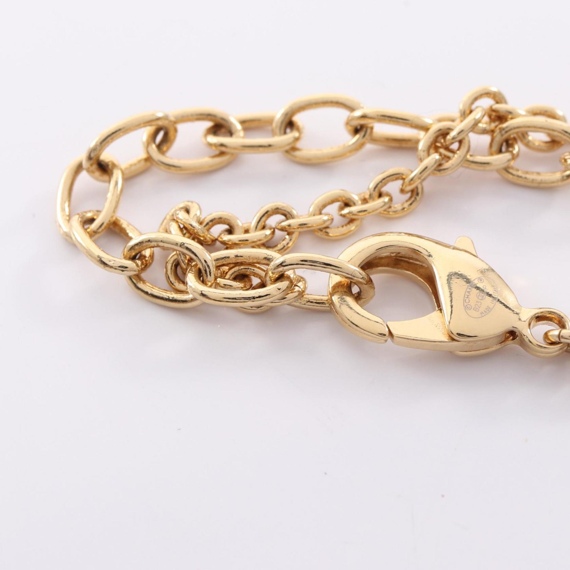 CC Logo Heart Pendant Necklace Metal