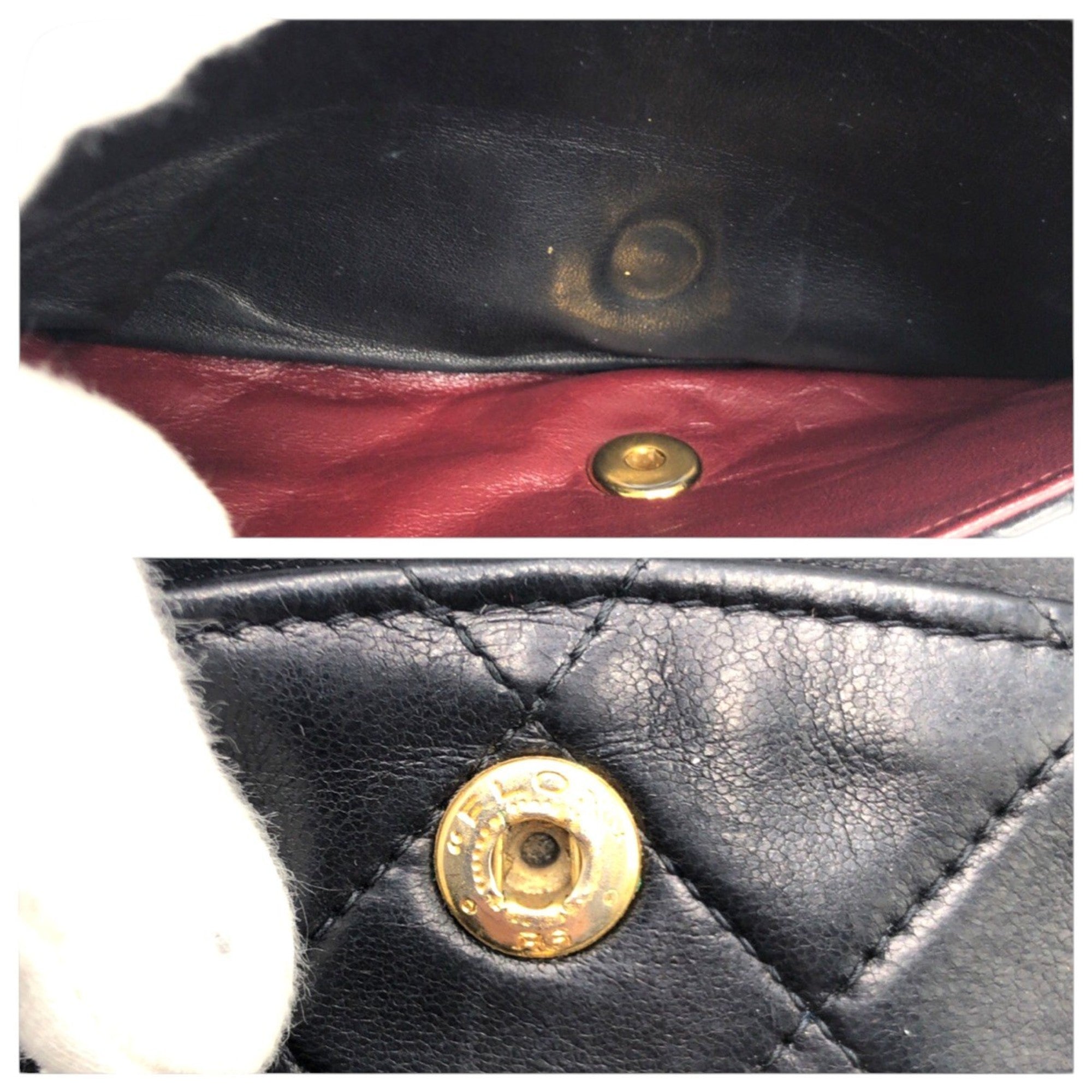 Vintage Classic Double Flap Bag Quilted Lambskin Medium