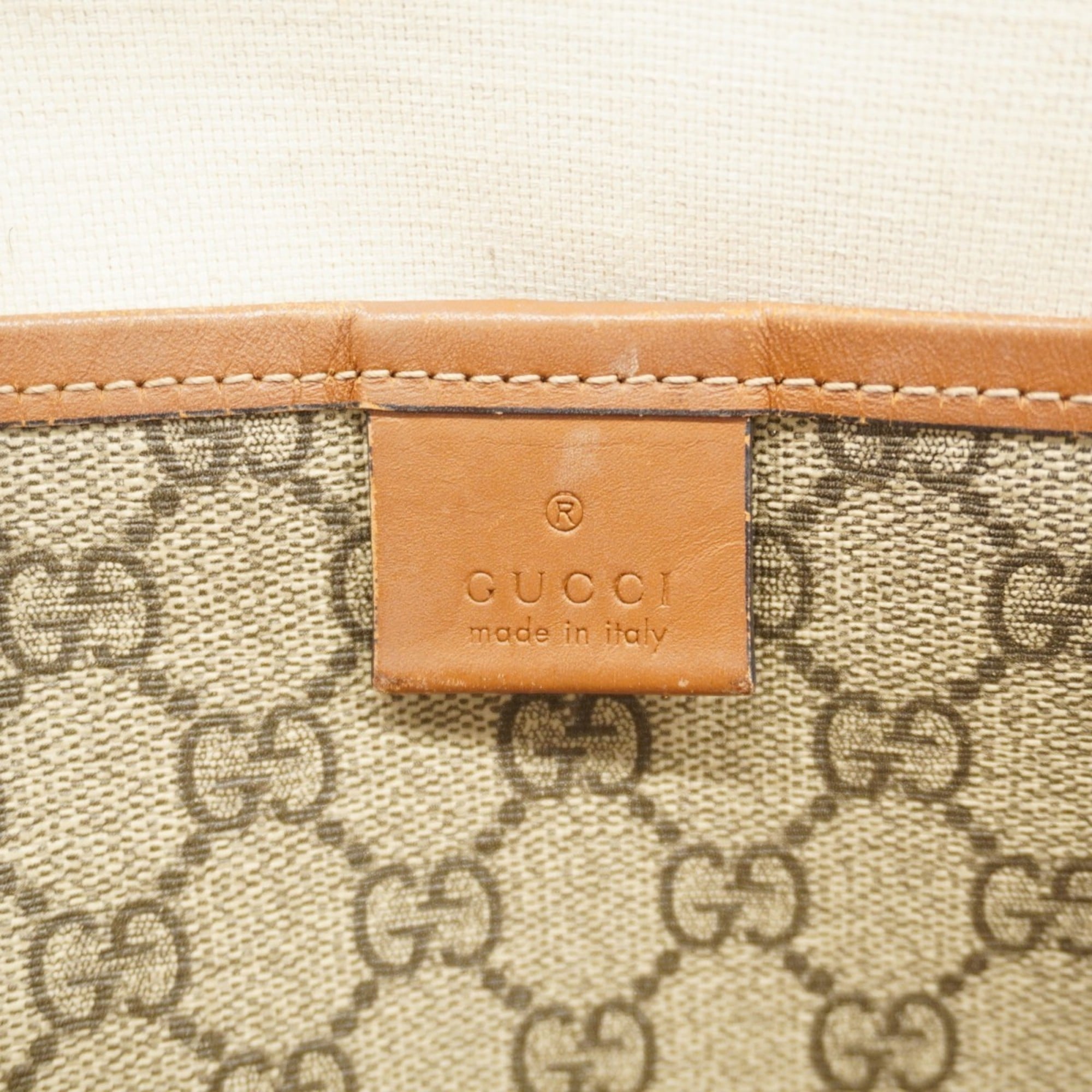 Web Loop Tote GG Coated Canvas Medium
