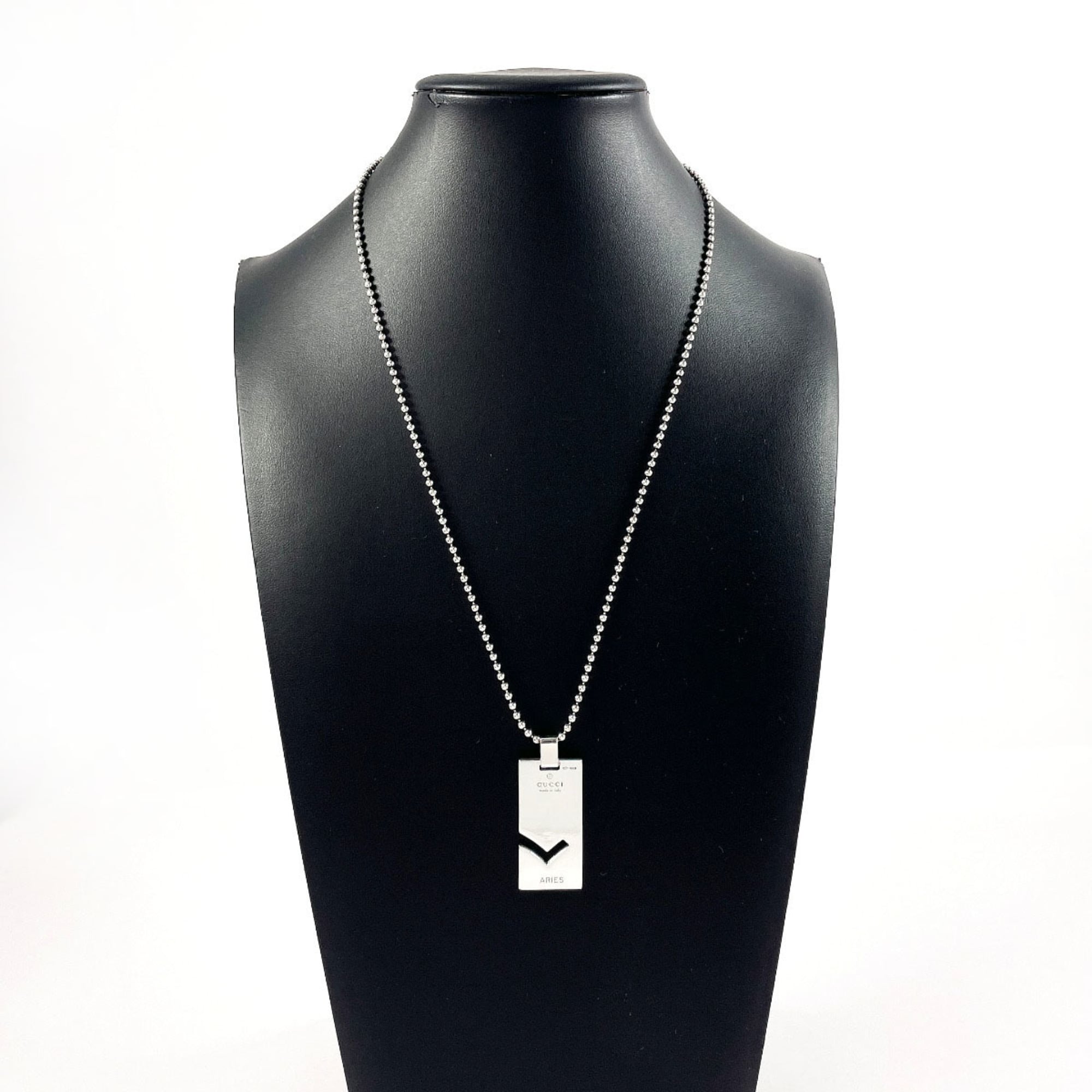 Aries Constellation Pendant Necklace Sterling Silver