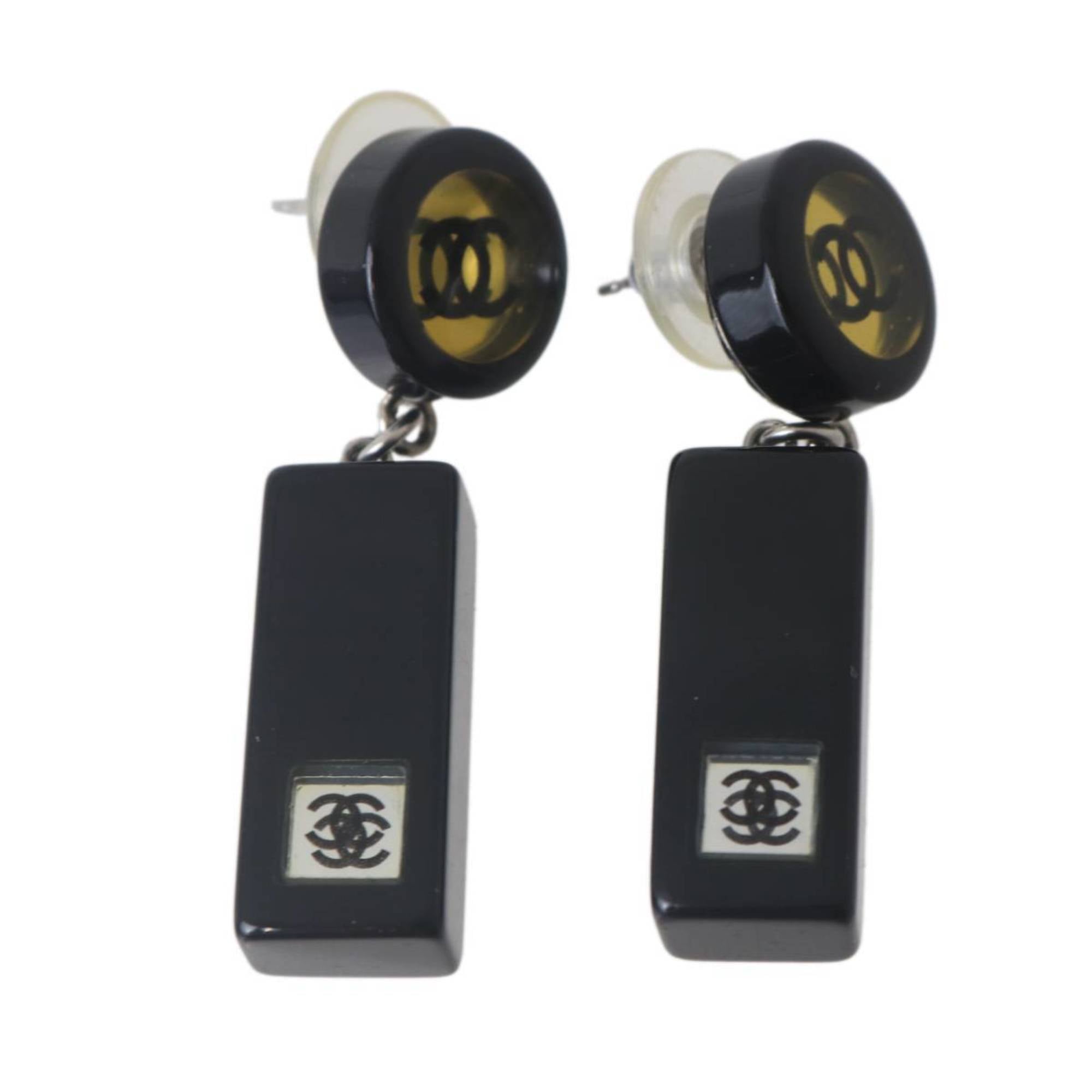 CC Logo Earrings Gold-Tone Metal Gold-Tone Metal