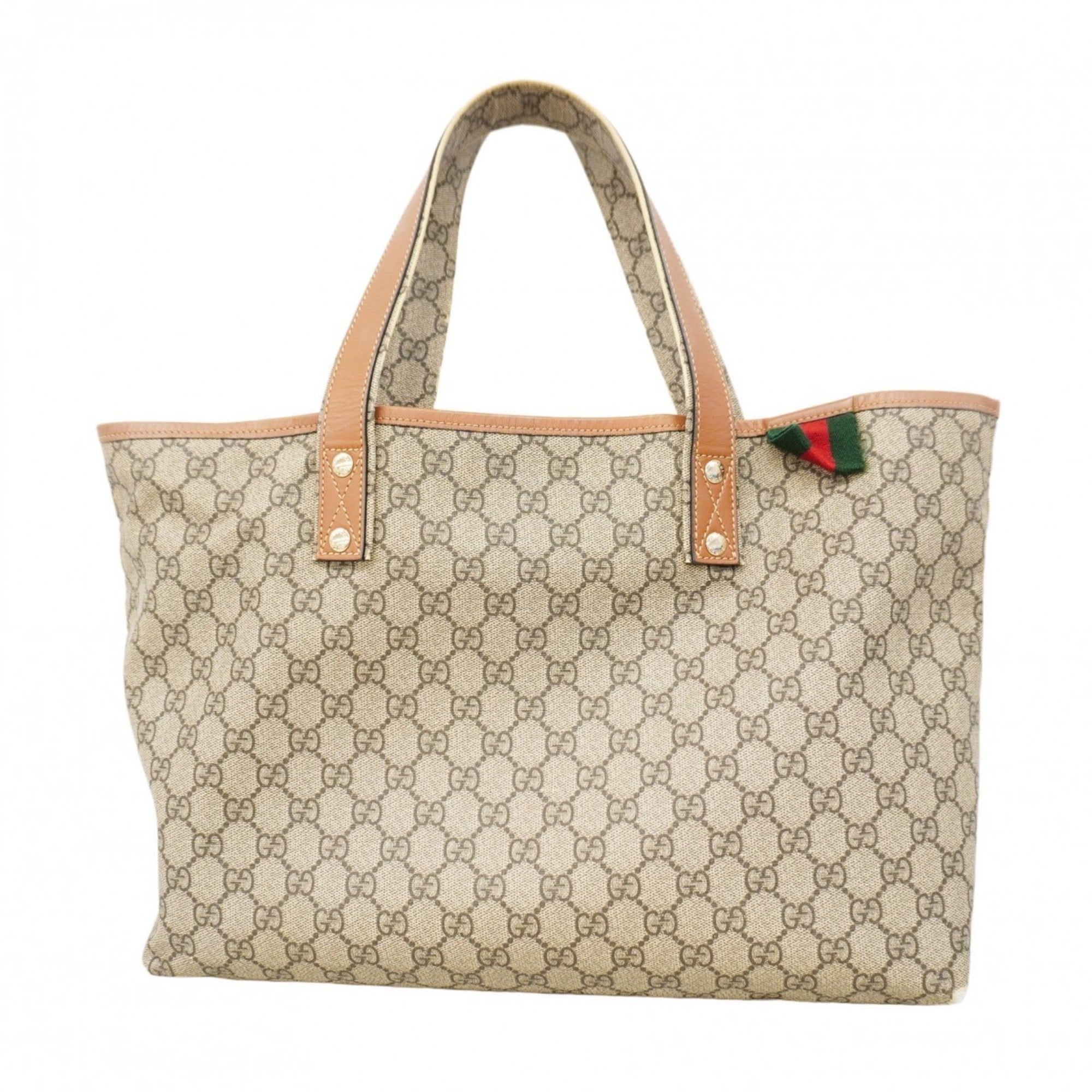 Web Loop Tote GG Coated Canvas Medium