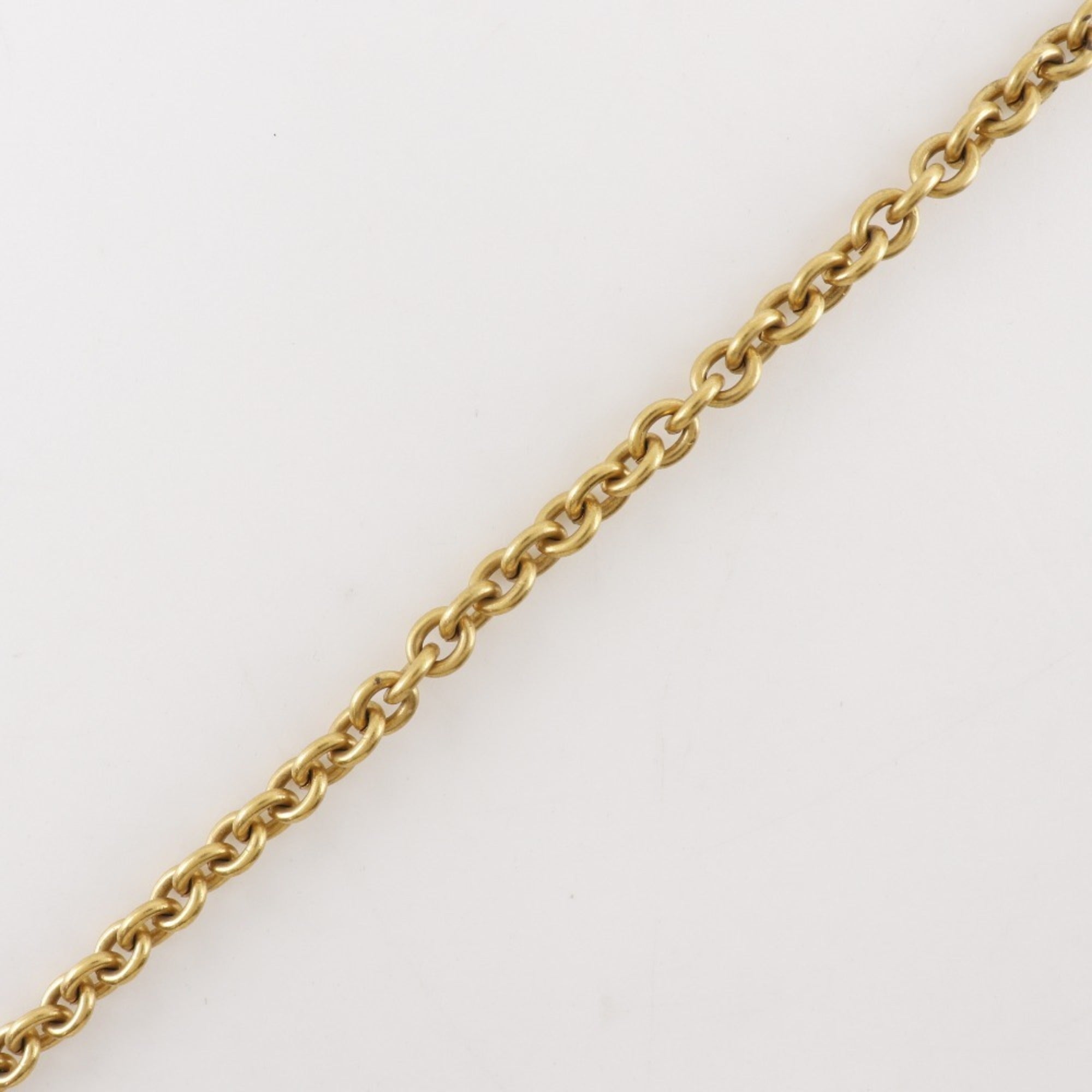 CC Logo Pendant Necklace Metal