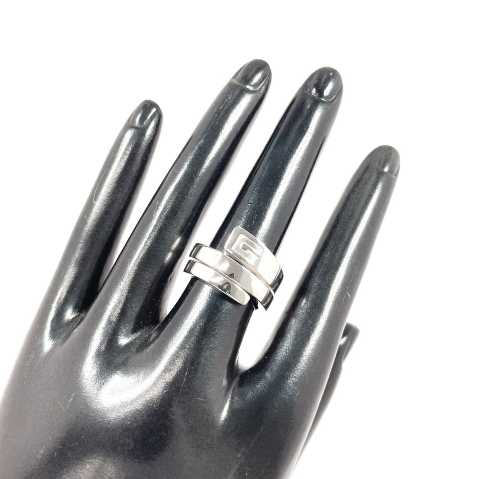 Spiral G Snake Ring Sterling Silver