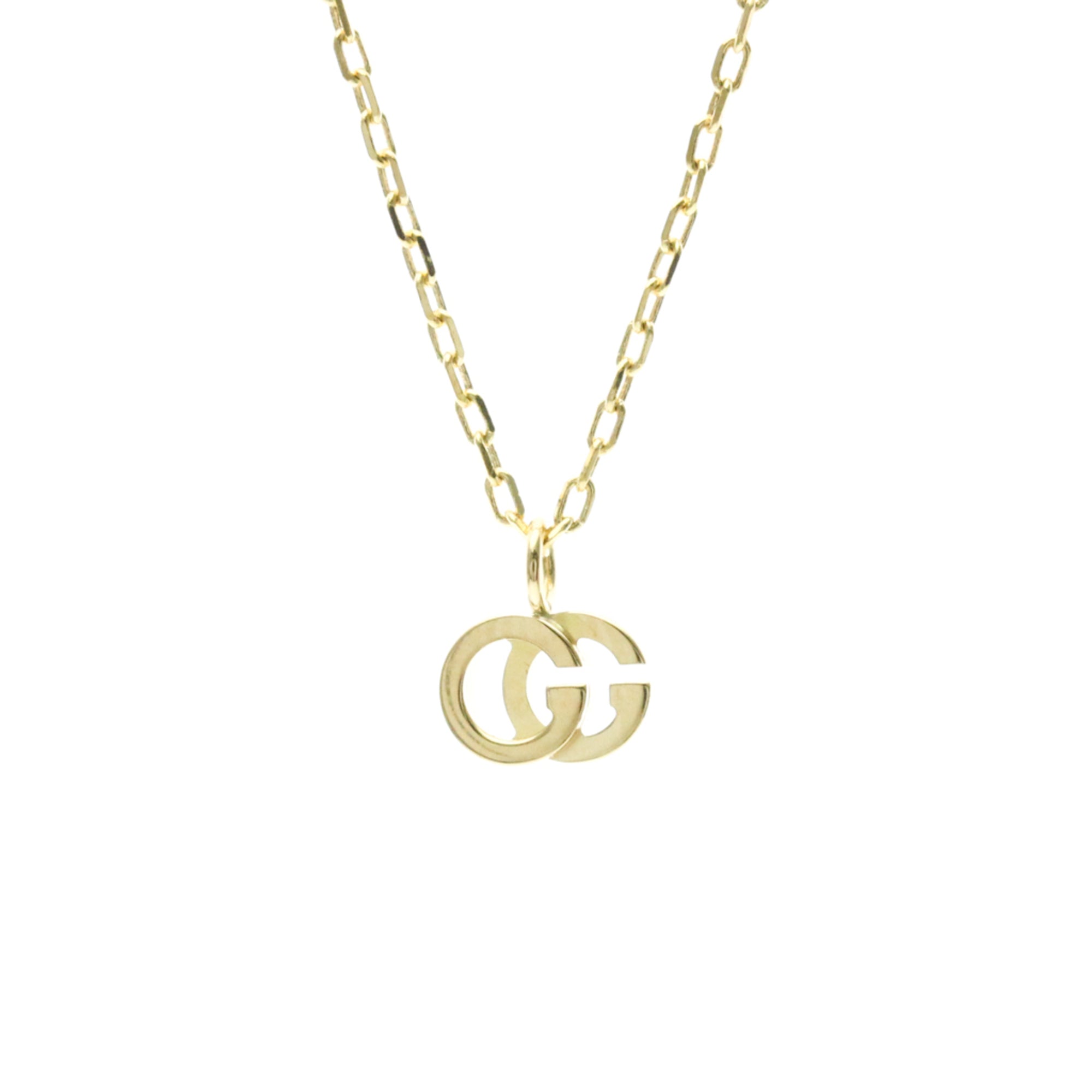 Pendant Necklace 18K Yellow Gold with Topaz