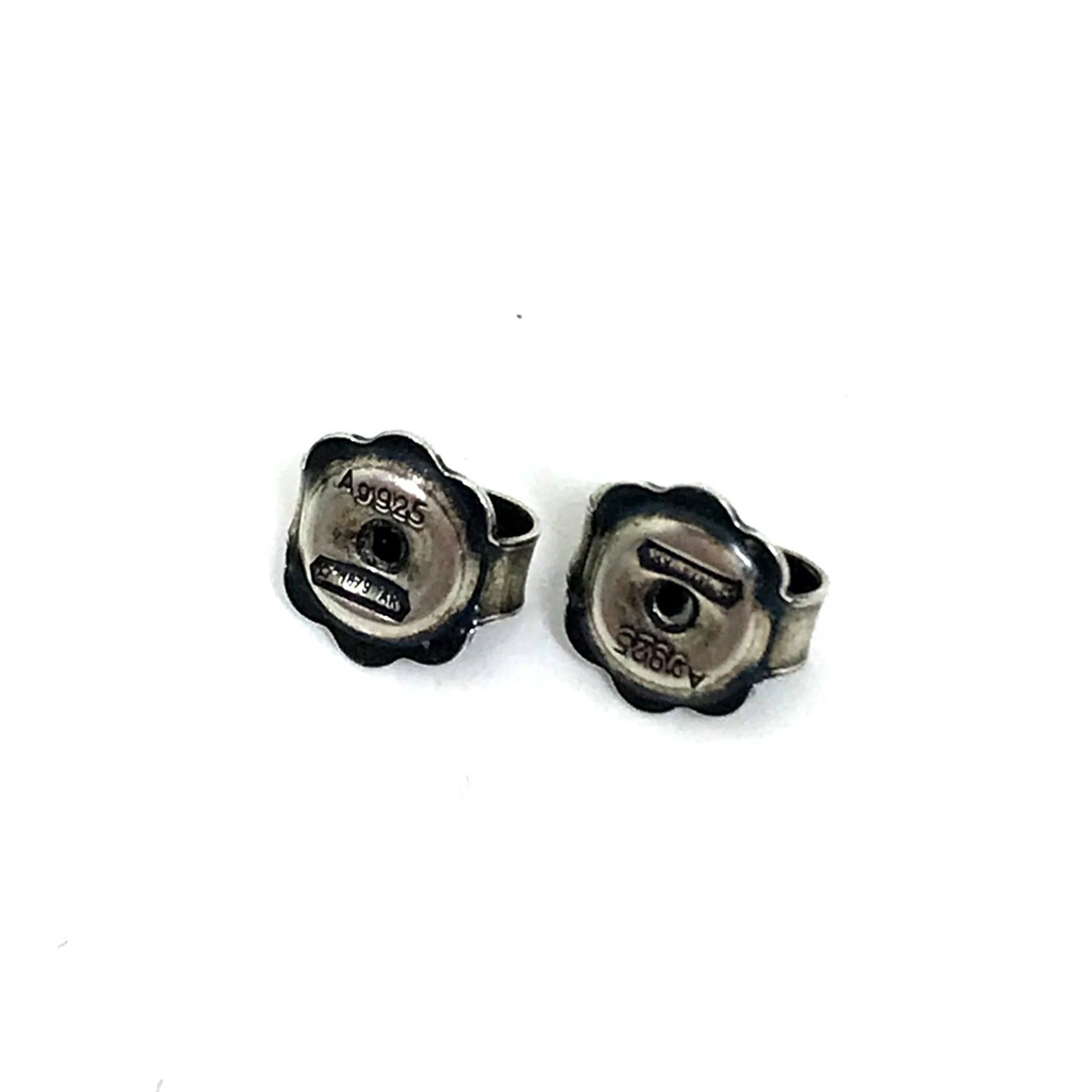 Earrings Logo Sterling Silver