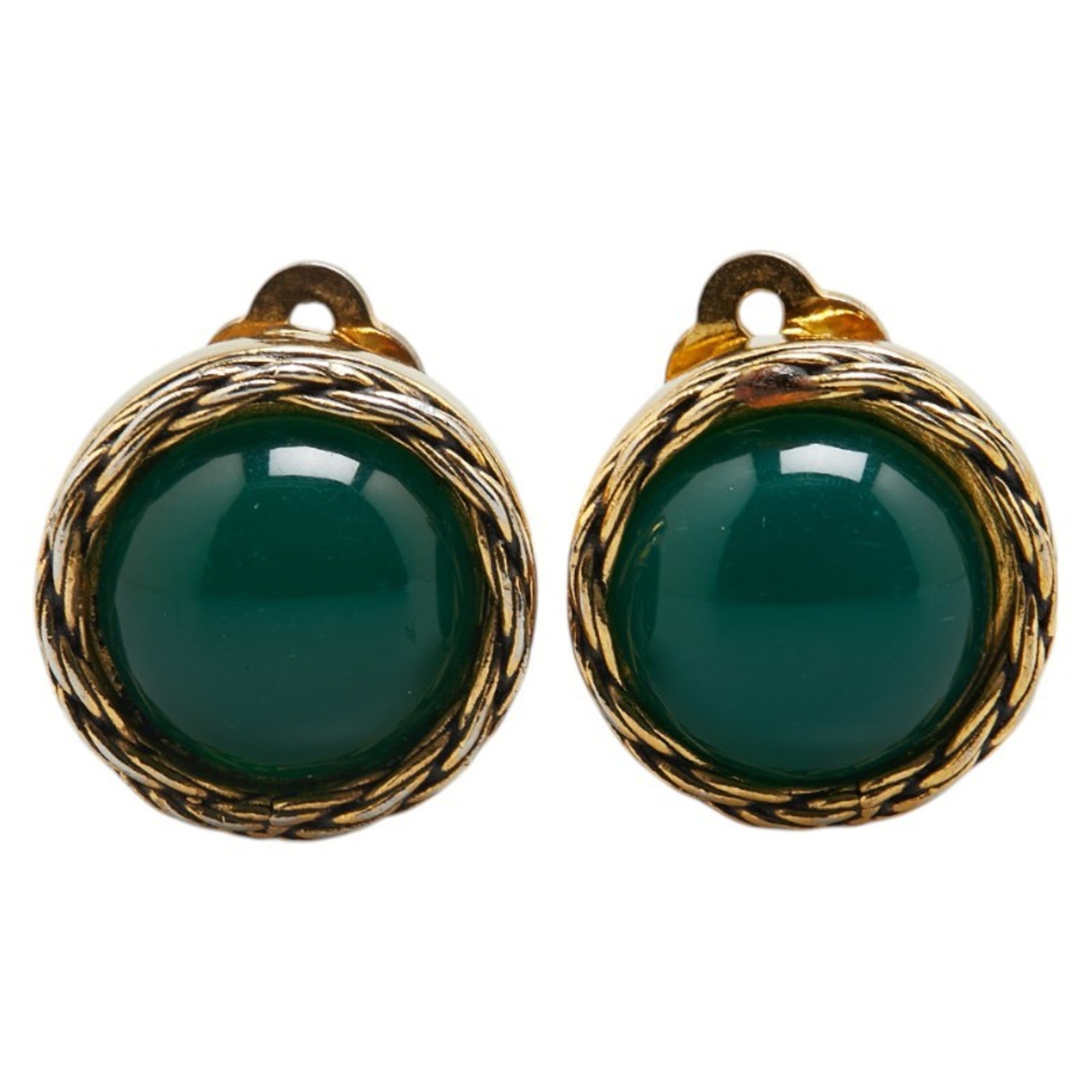 Earrings Gold-Tone Metal