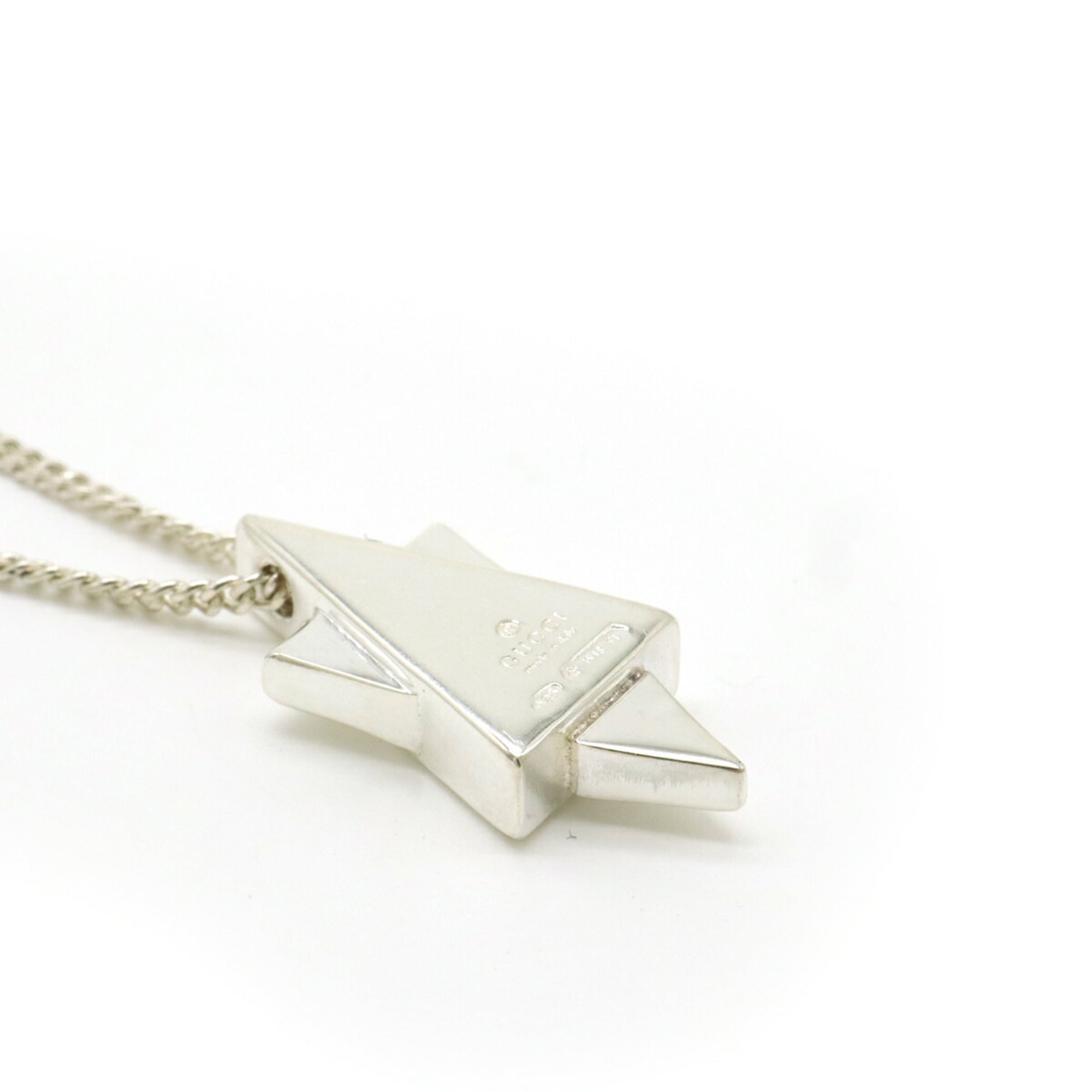 Star Of David Pendant Necklace Sterling Silver