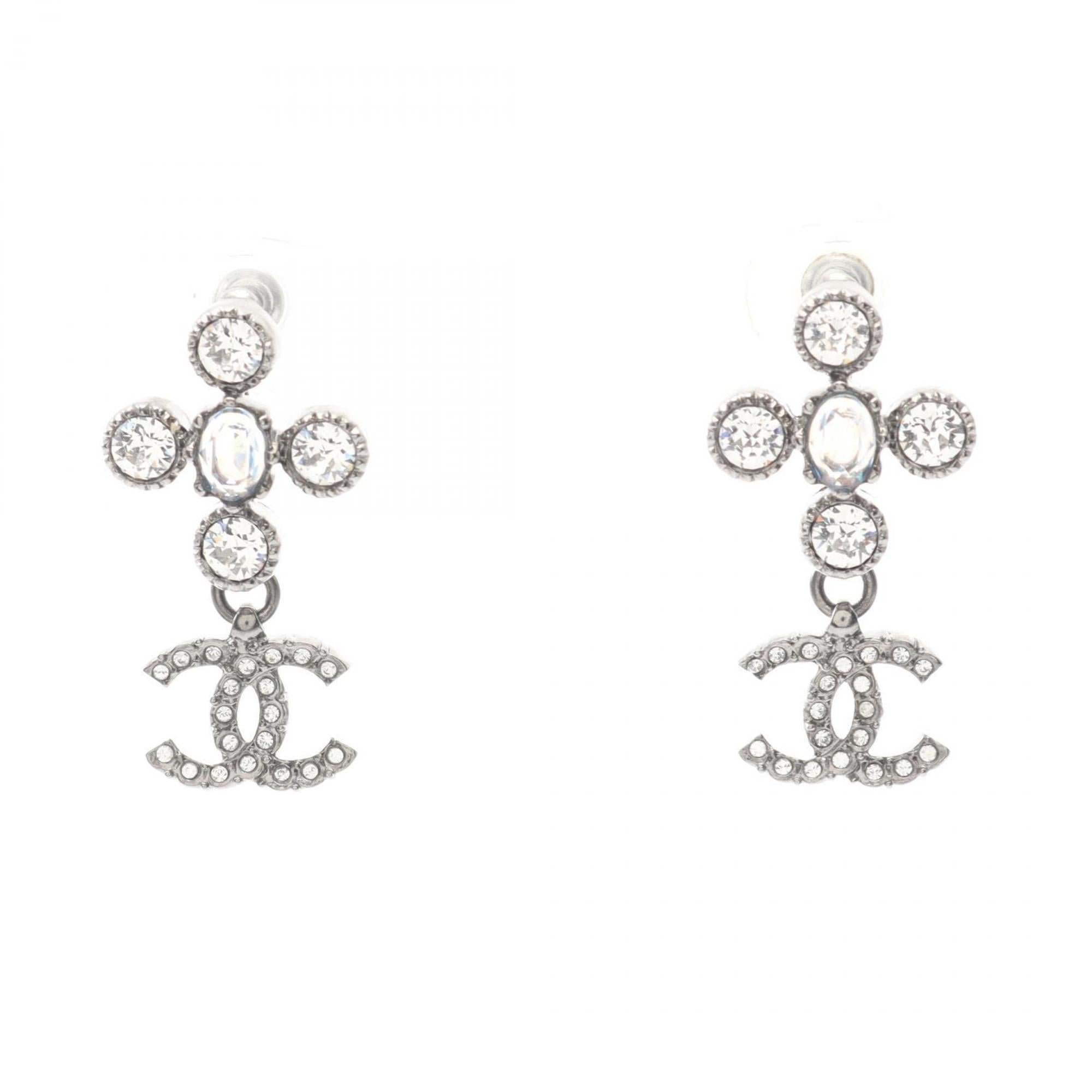 CC Logo Earrings Sterling Silver