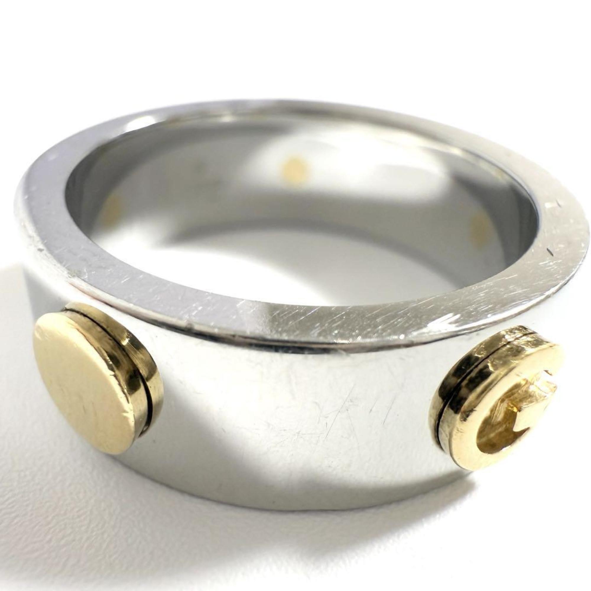 Band Ring Gold and Stainless Steel