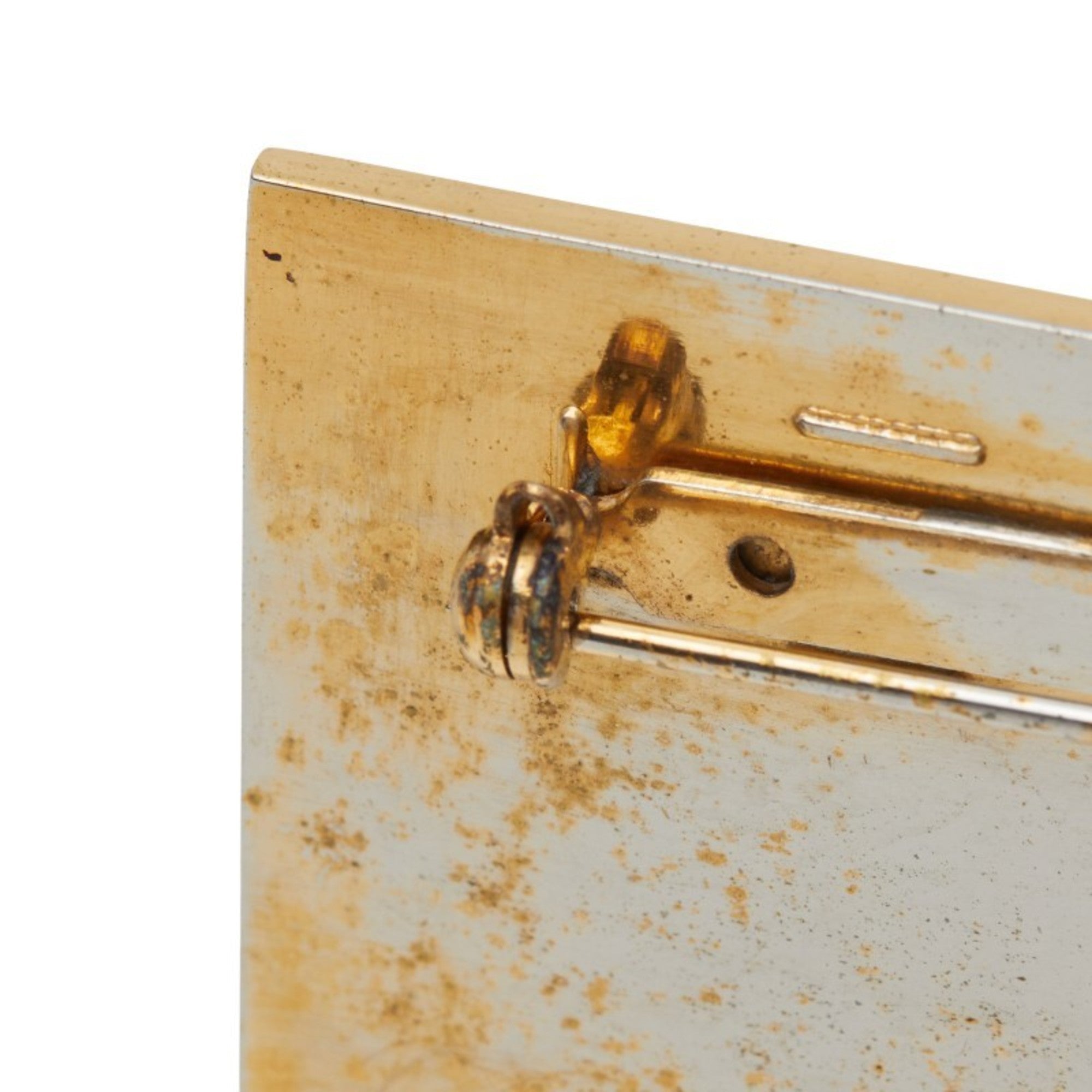 Brooch Gold-Tone Metal