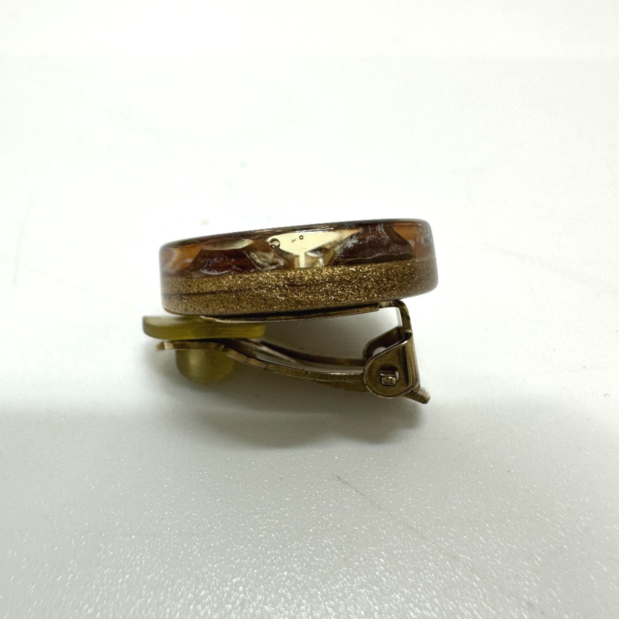 Clip-On Earrings Clip-On Gold-Tone Metal