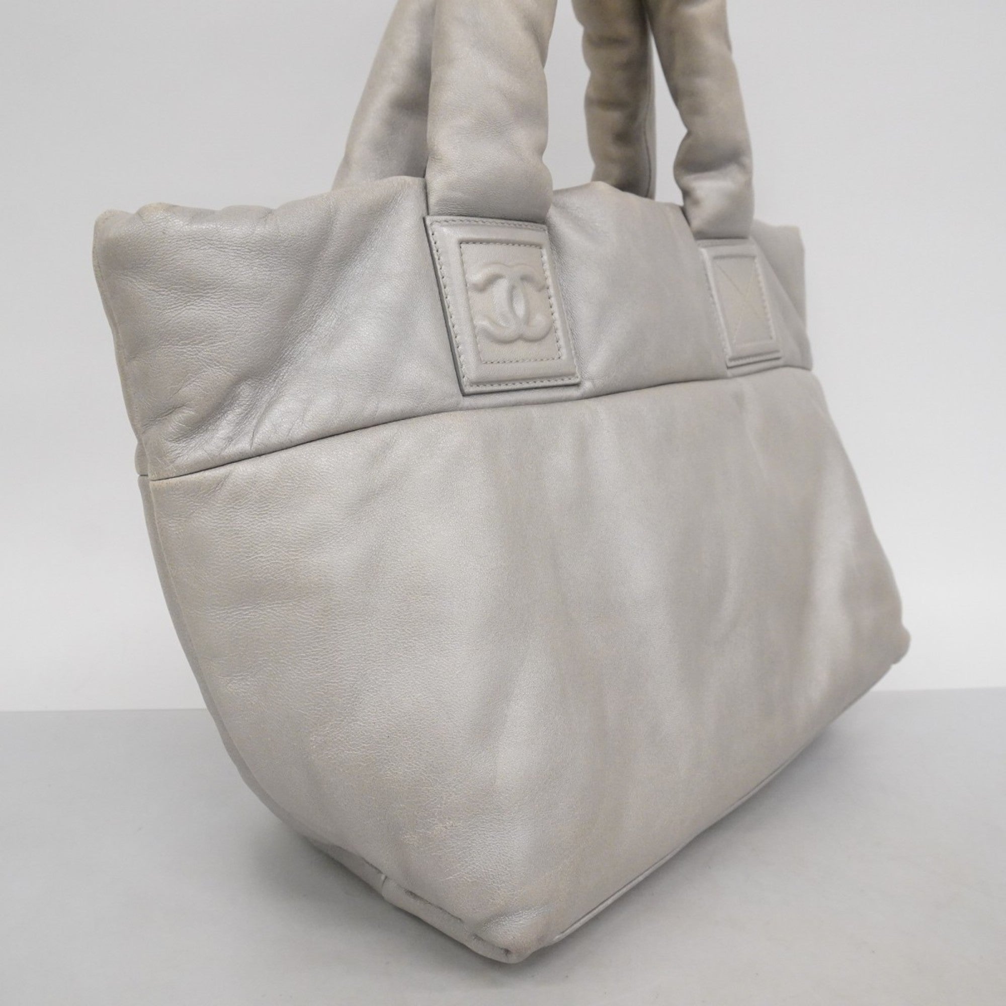 Coco Cocoon Reversible Tote Quilted Lambskin Medium