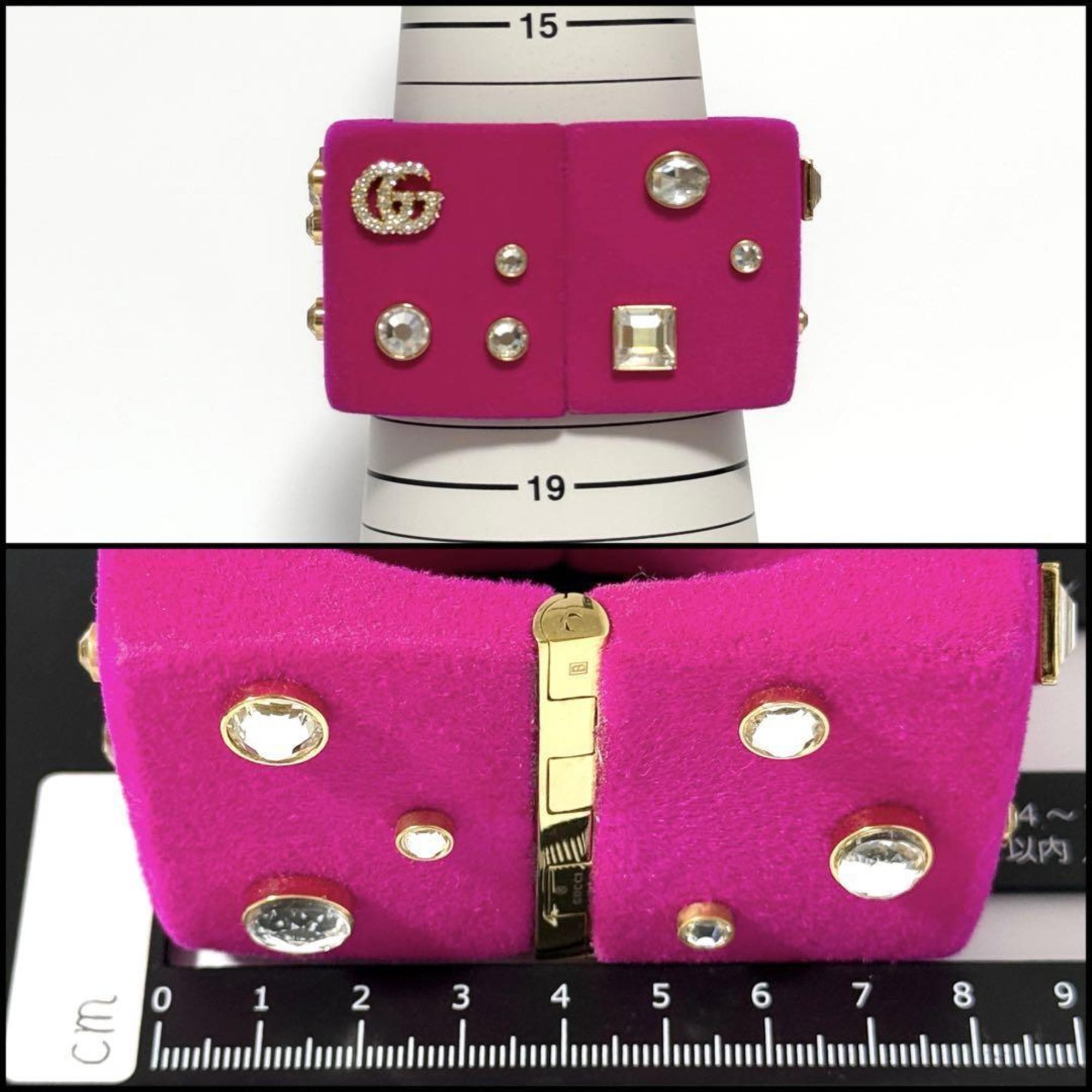 Bejeweled Bangle Metal and Rhinestone Bracelet