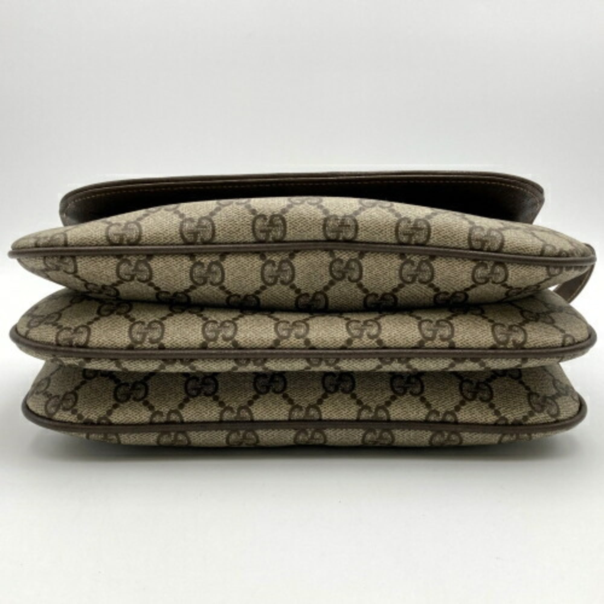 Neo Vintage Flap Belt Bag GG Coated Canvas