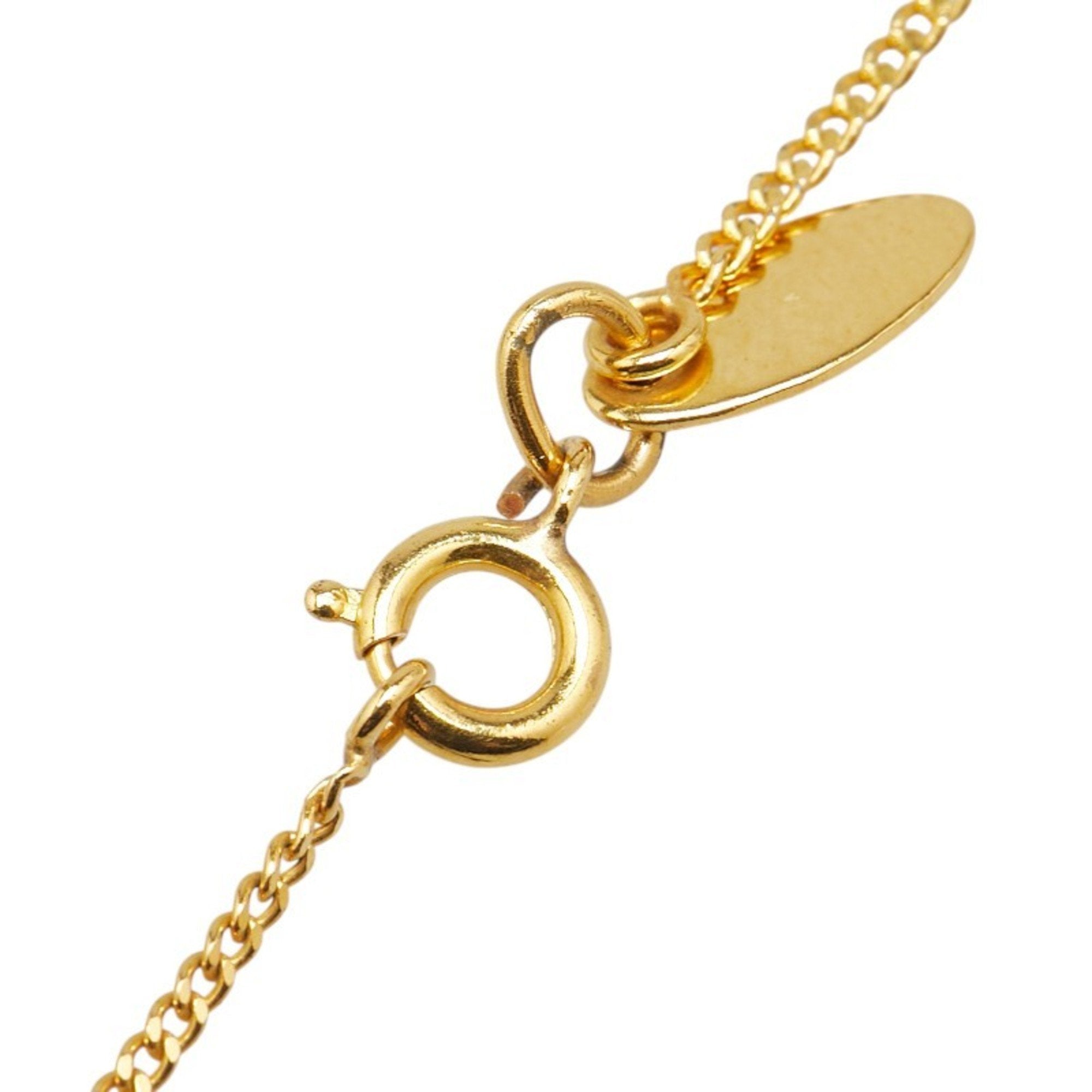 Pendant Necklace Metal with Pearl