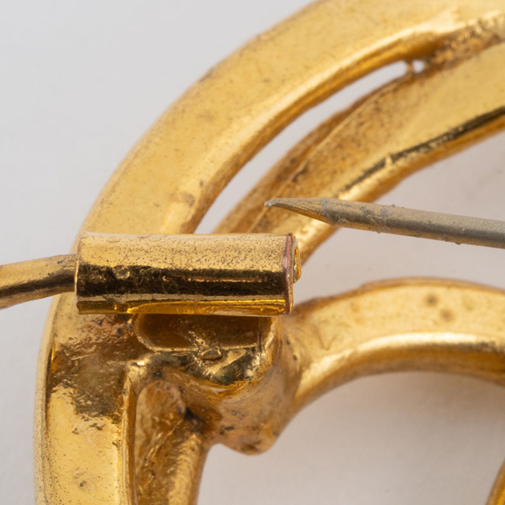 Brooch Metal Oval