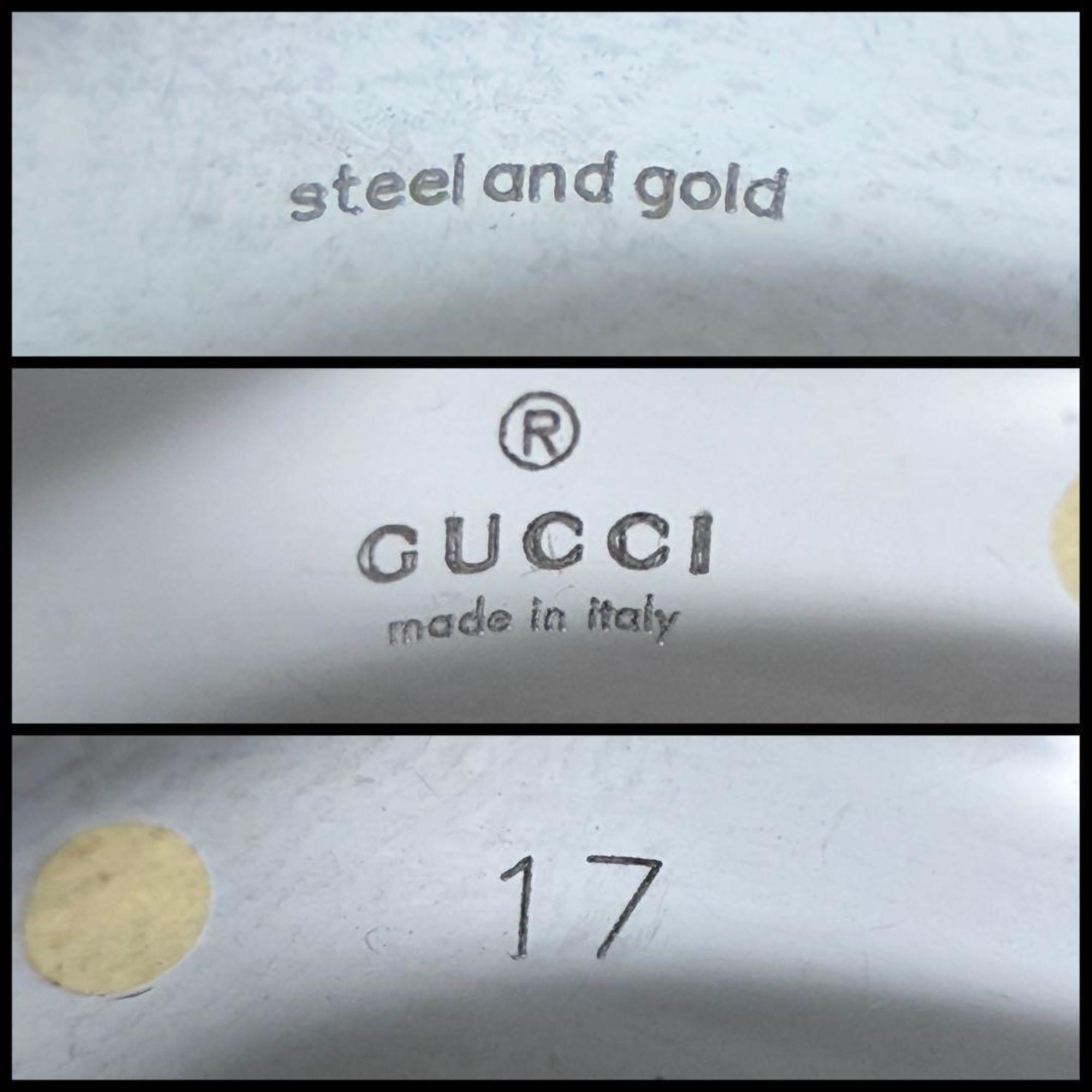 Band Ring Gold and Stainless Steel