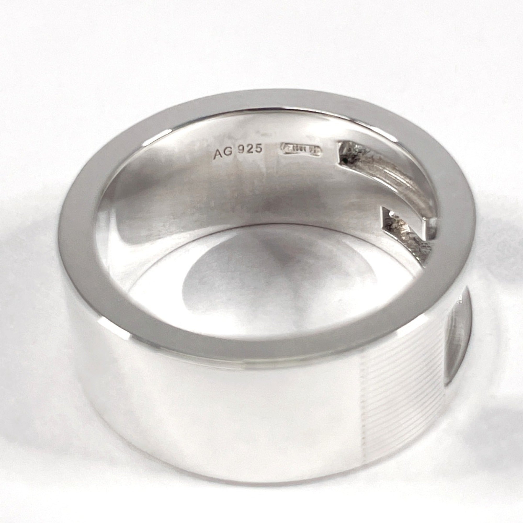 Cutout G Ring Sterling Silver