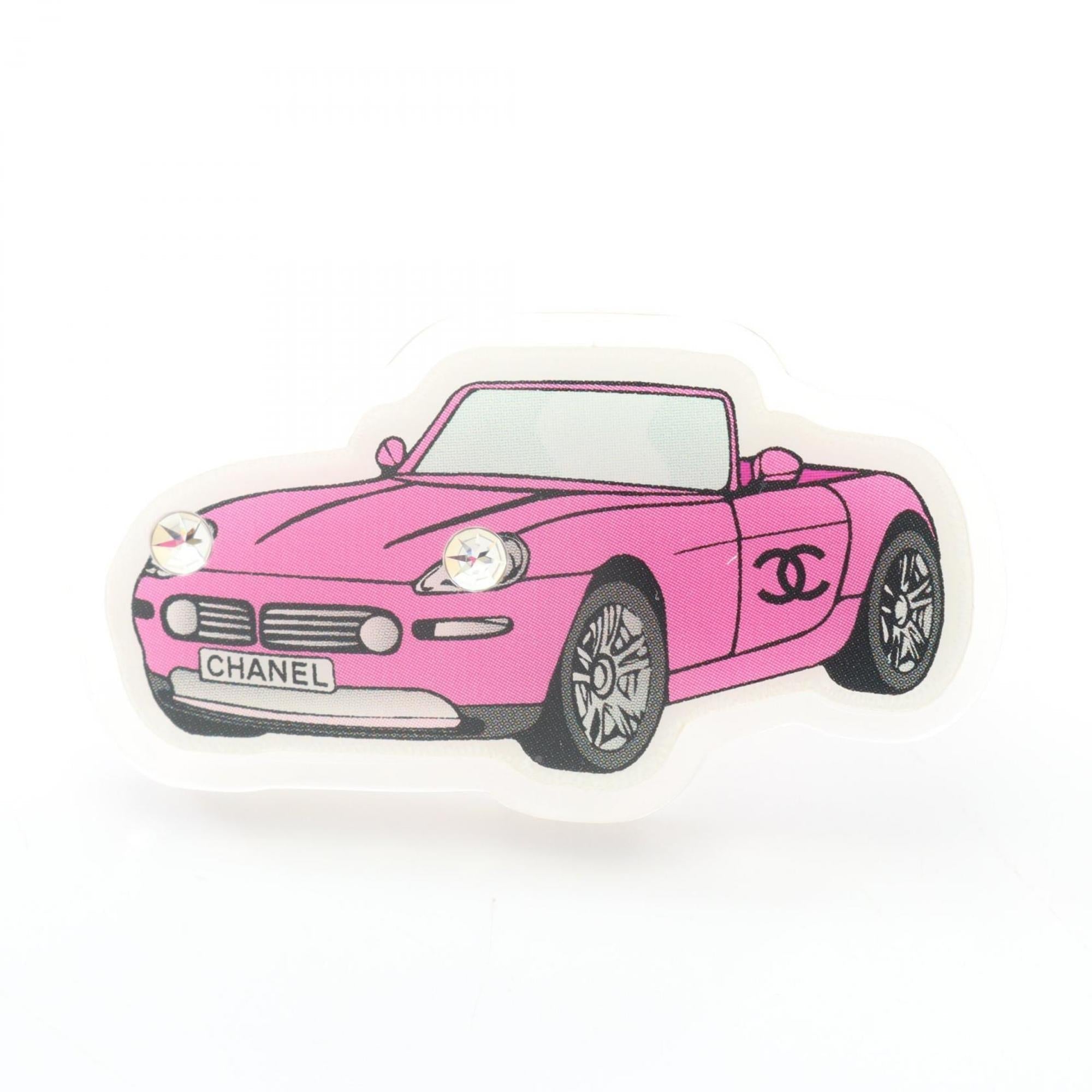 CC Logo Brooch Metal
