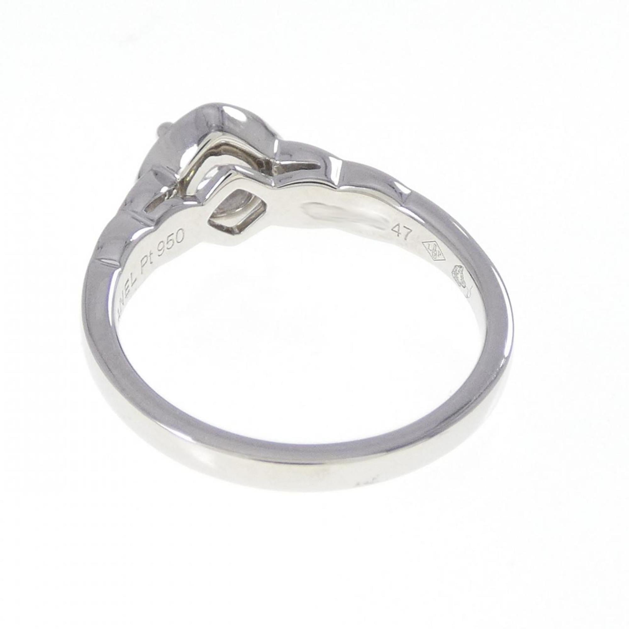 Coco Crush Ring Platinum with Diamond