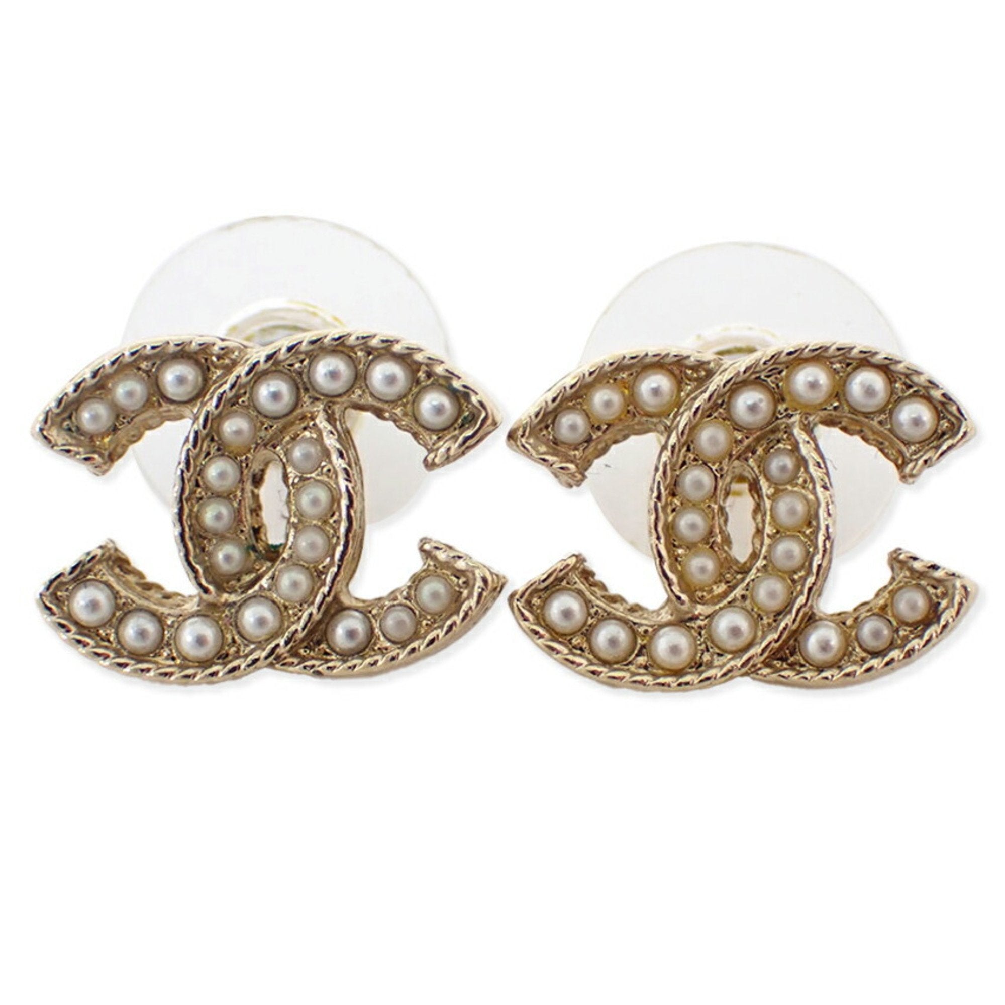 CC Logo Earrings Metal