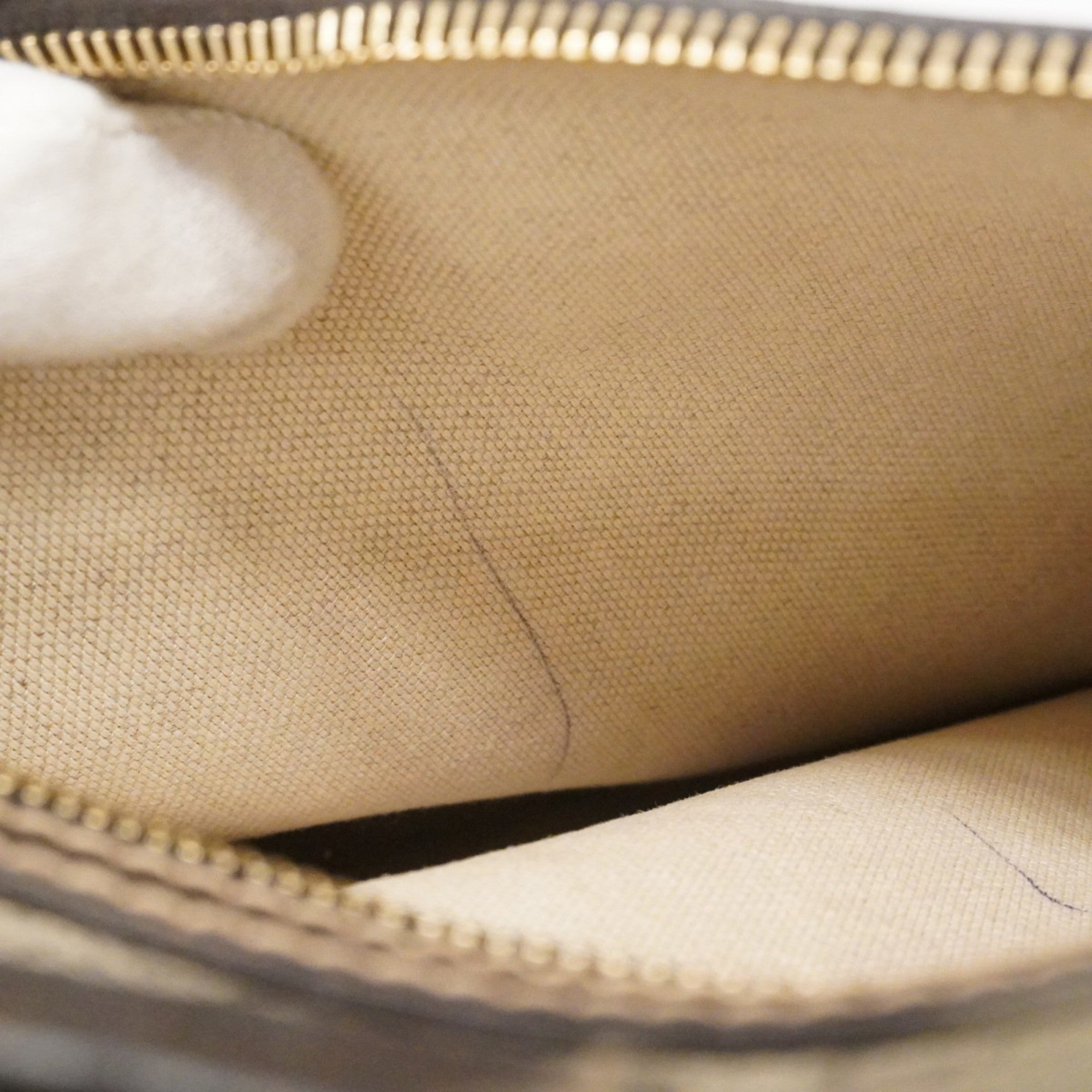 Front Zip Messenger GG Coated Canvas Medium