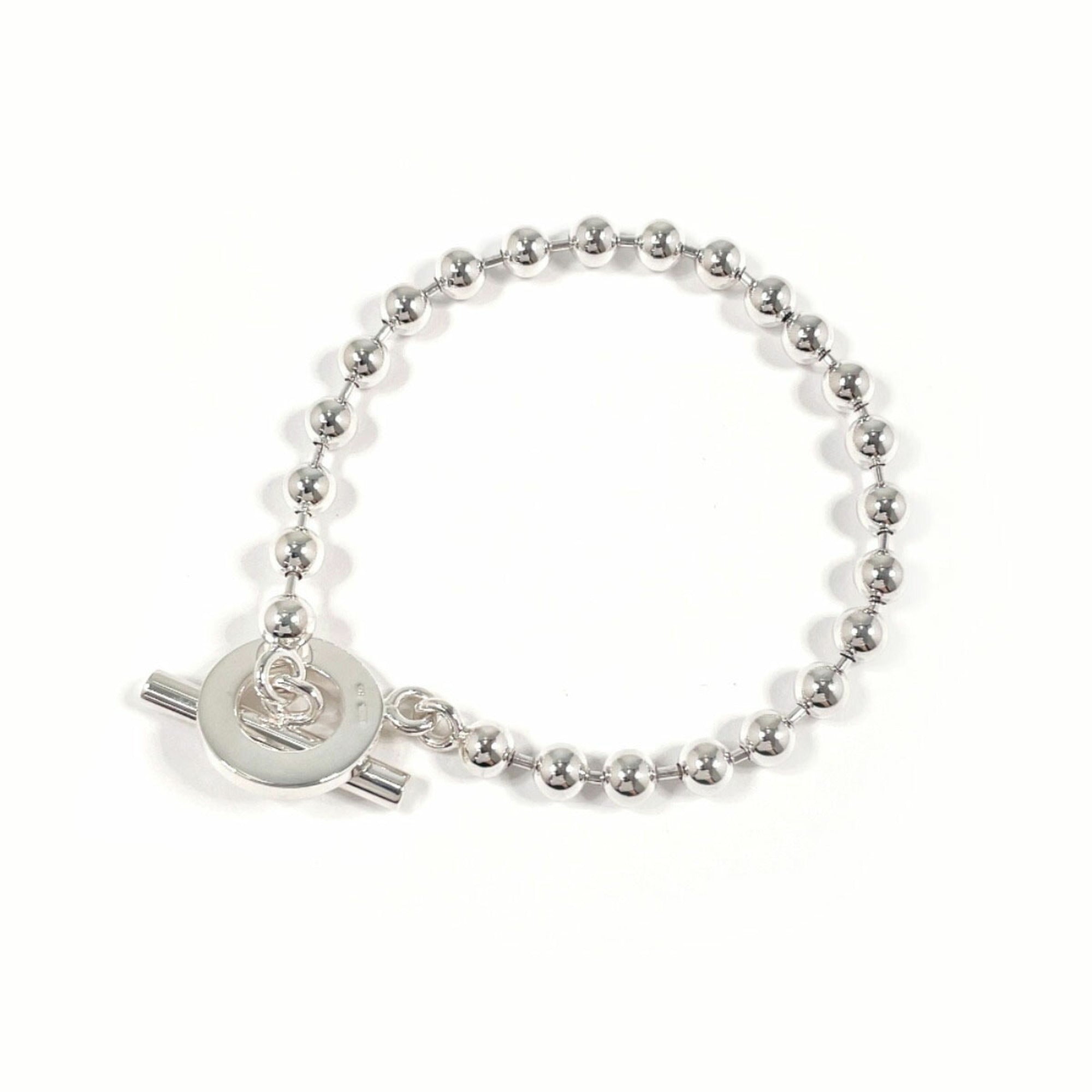 Ball Chain Bracelet Sterling Silver