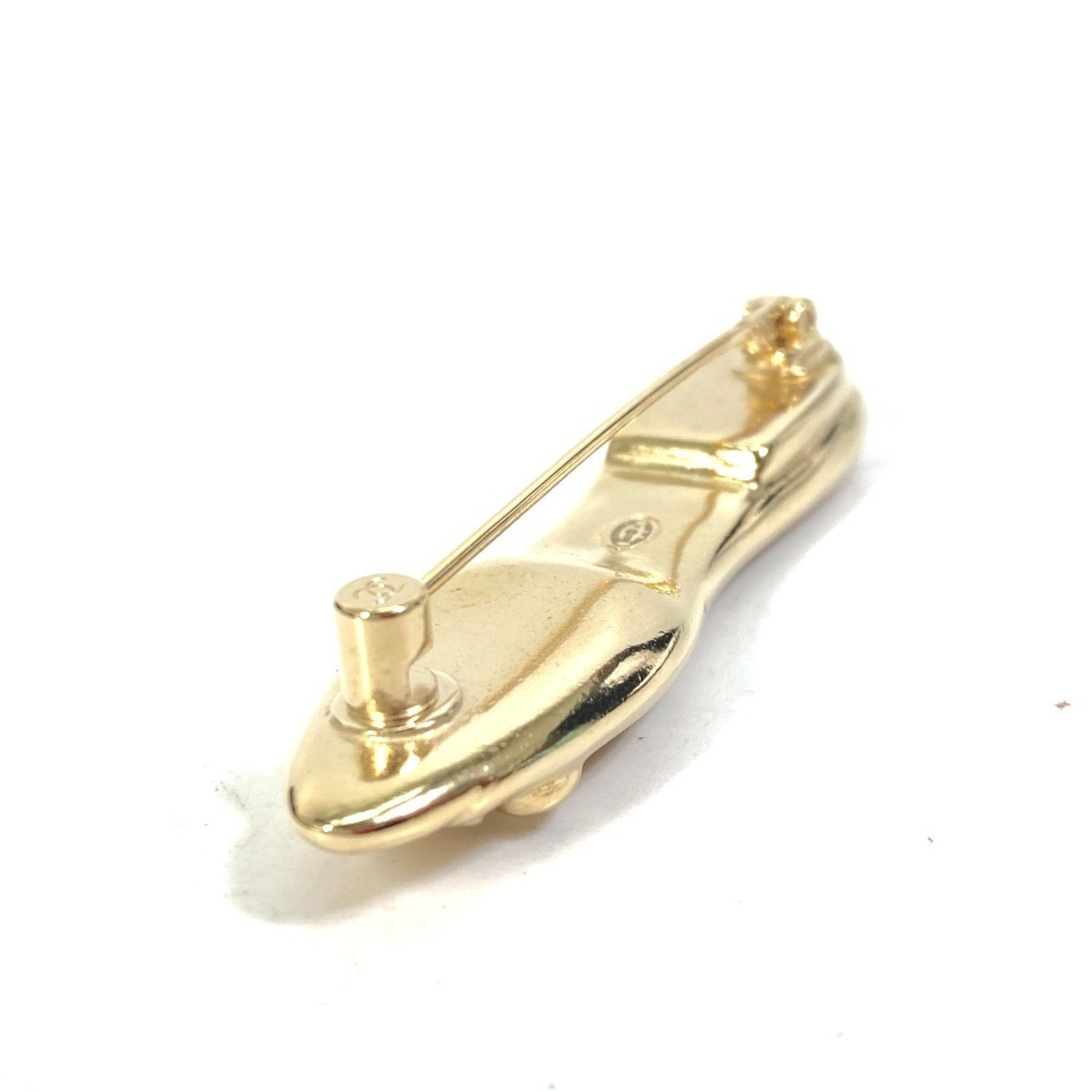 Pumps Motif Brooch Metal