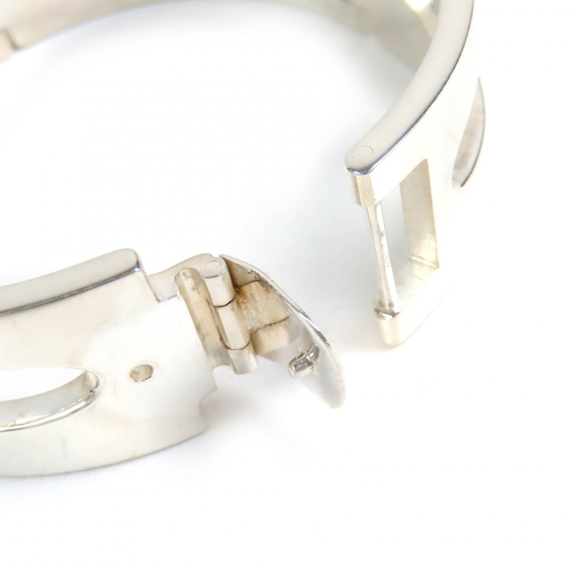 G Bangle Bracelet Sterling Silver