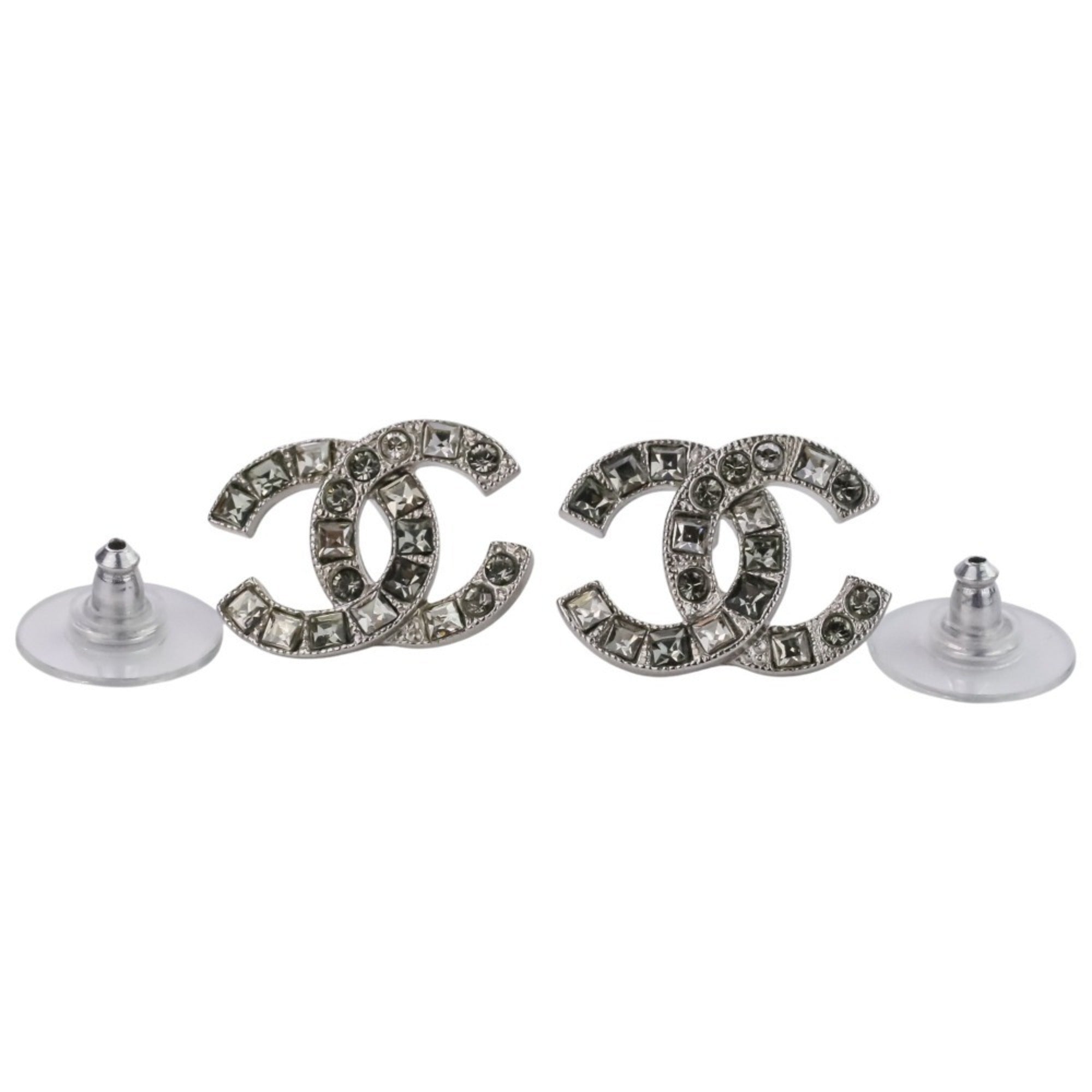 CC Logo Earrings Sterling Silver Sterling Silver