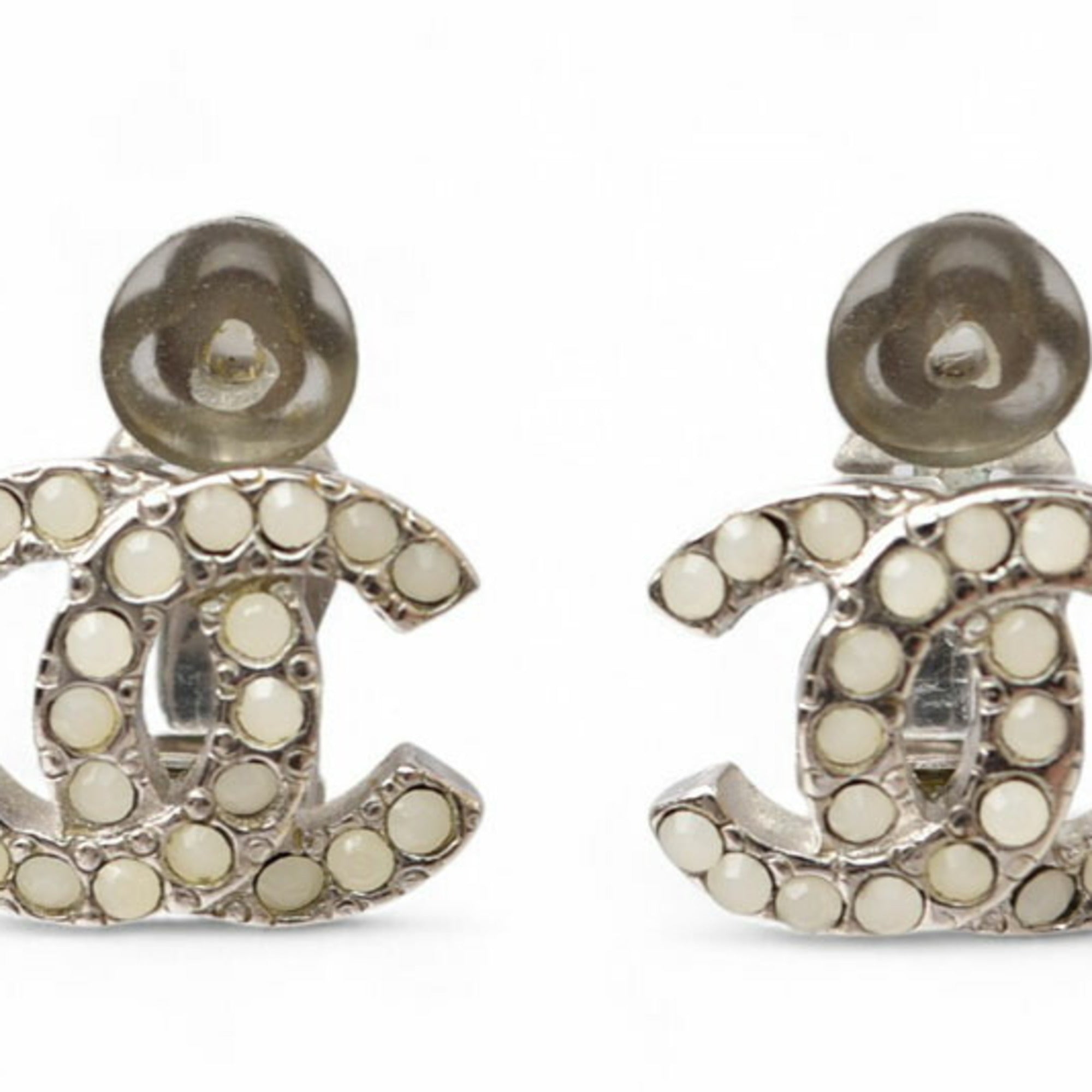 Earrings Silver-Tone Metal