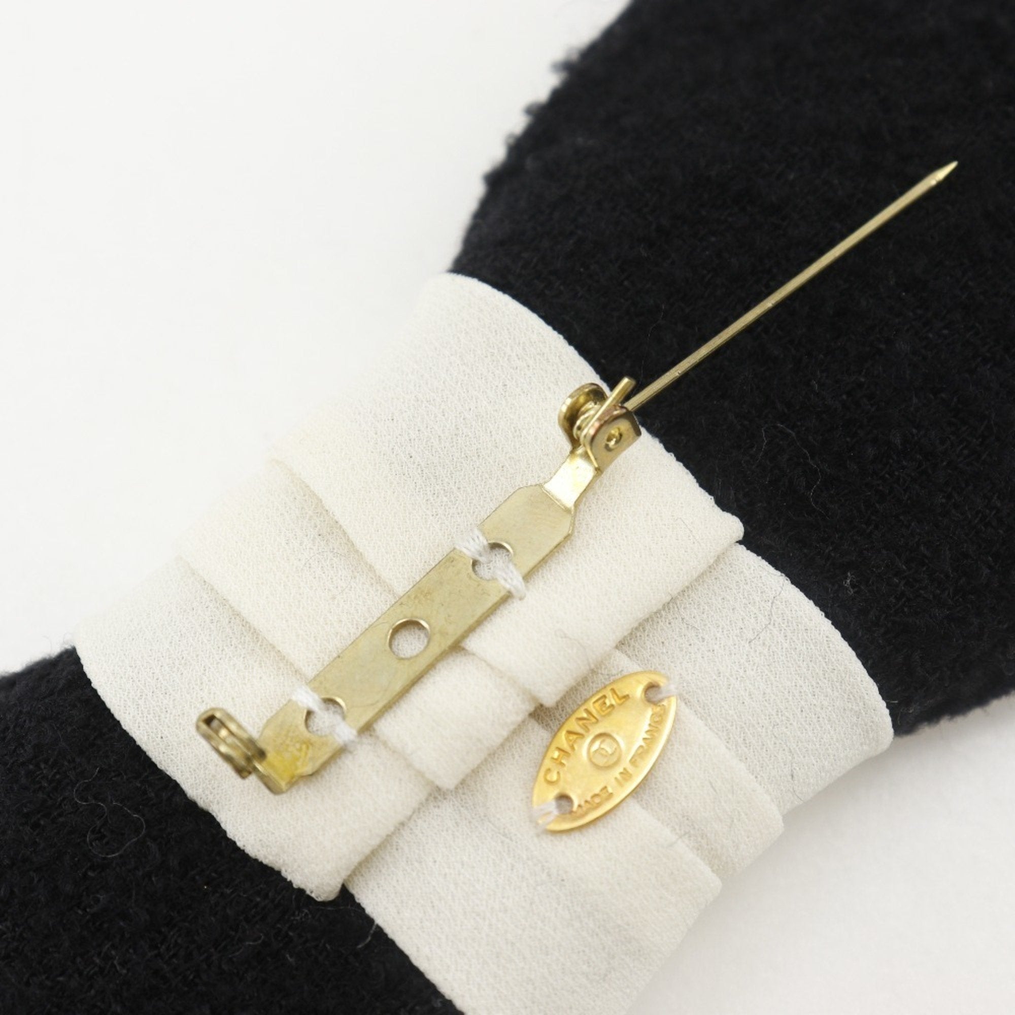 CC Logo Brooch Metal