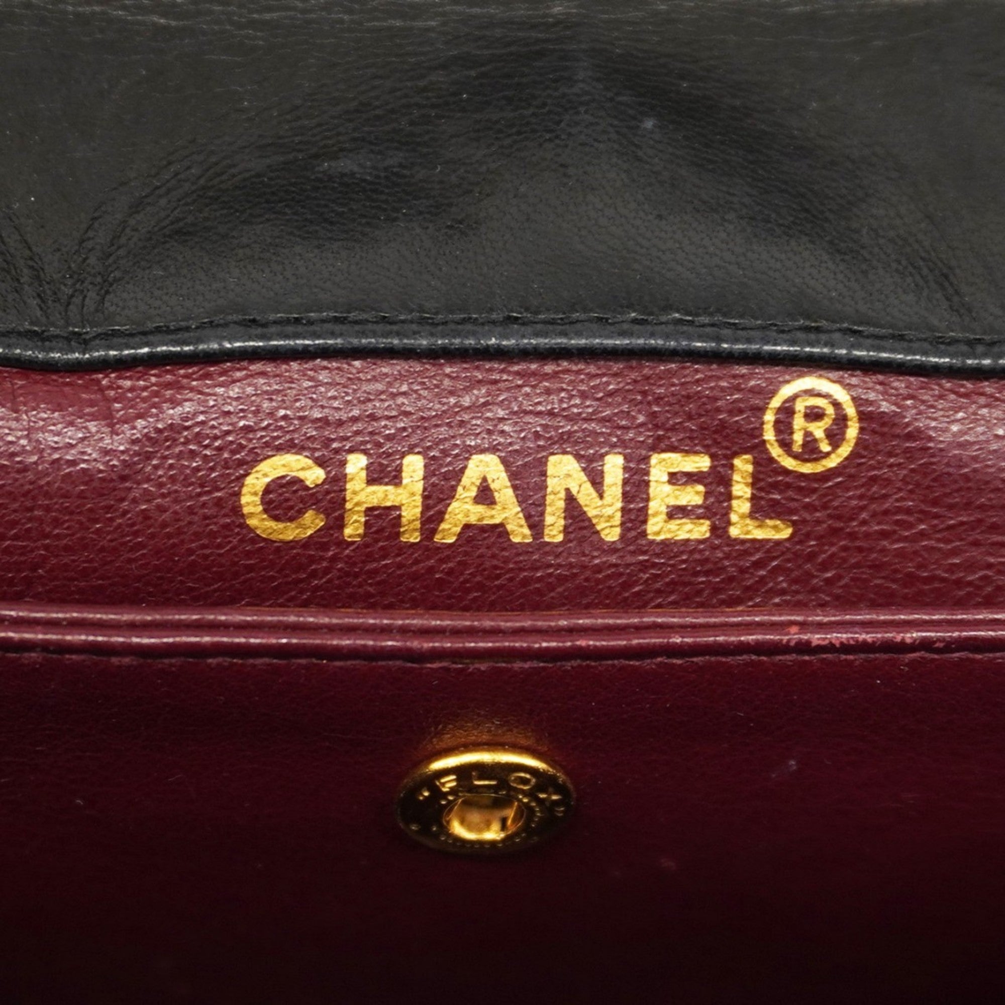 Vintage CC Chain Flap Bag Quilted Lambskin Medium