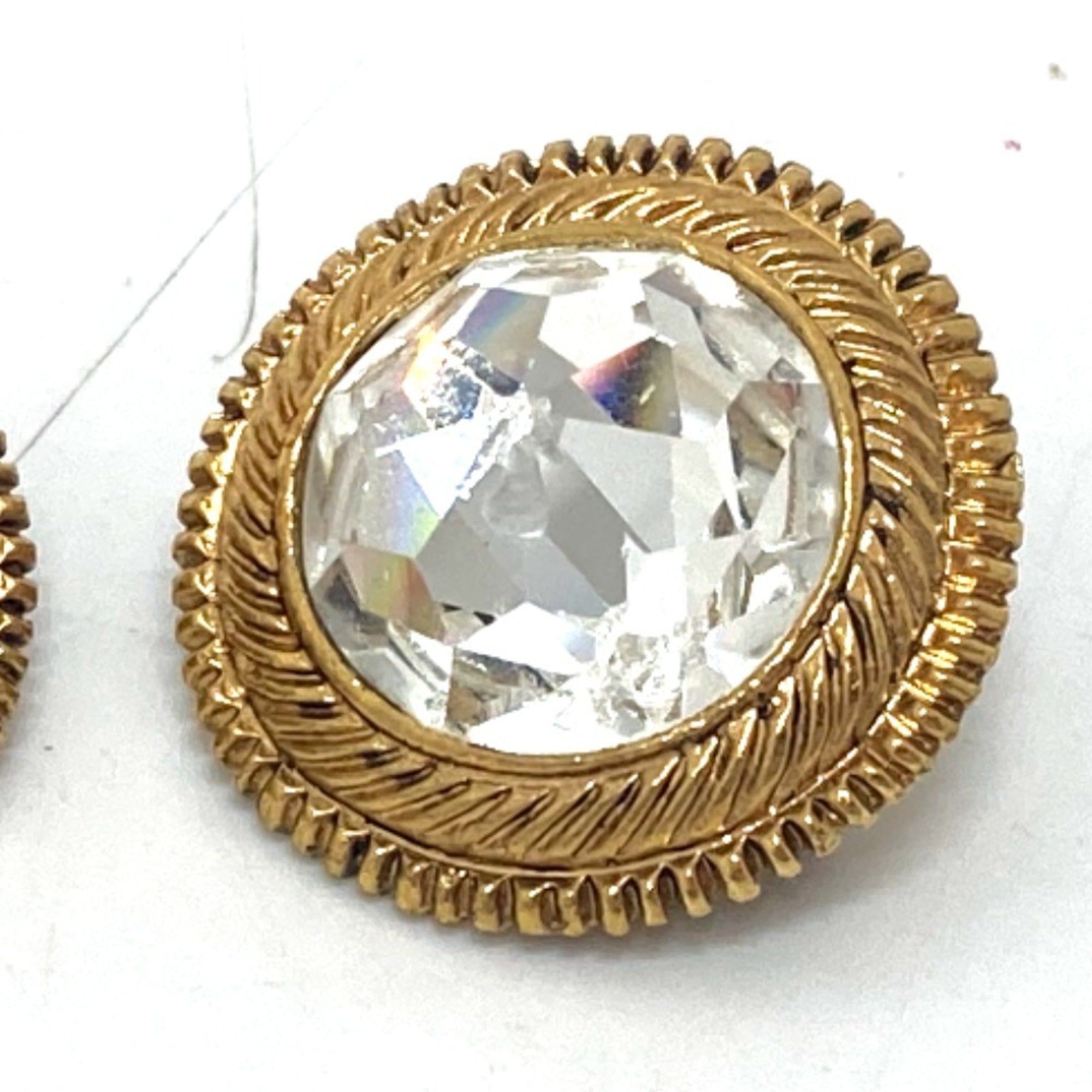 Clip-On Earrings Clip-On Gold-Tone Metal