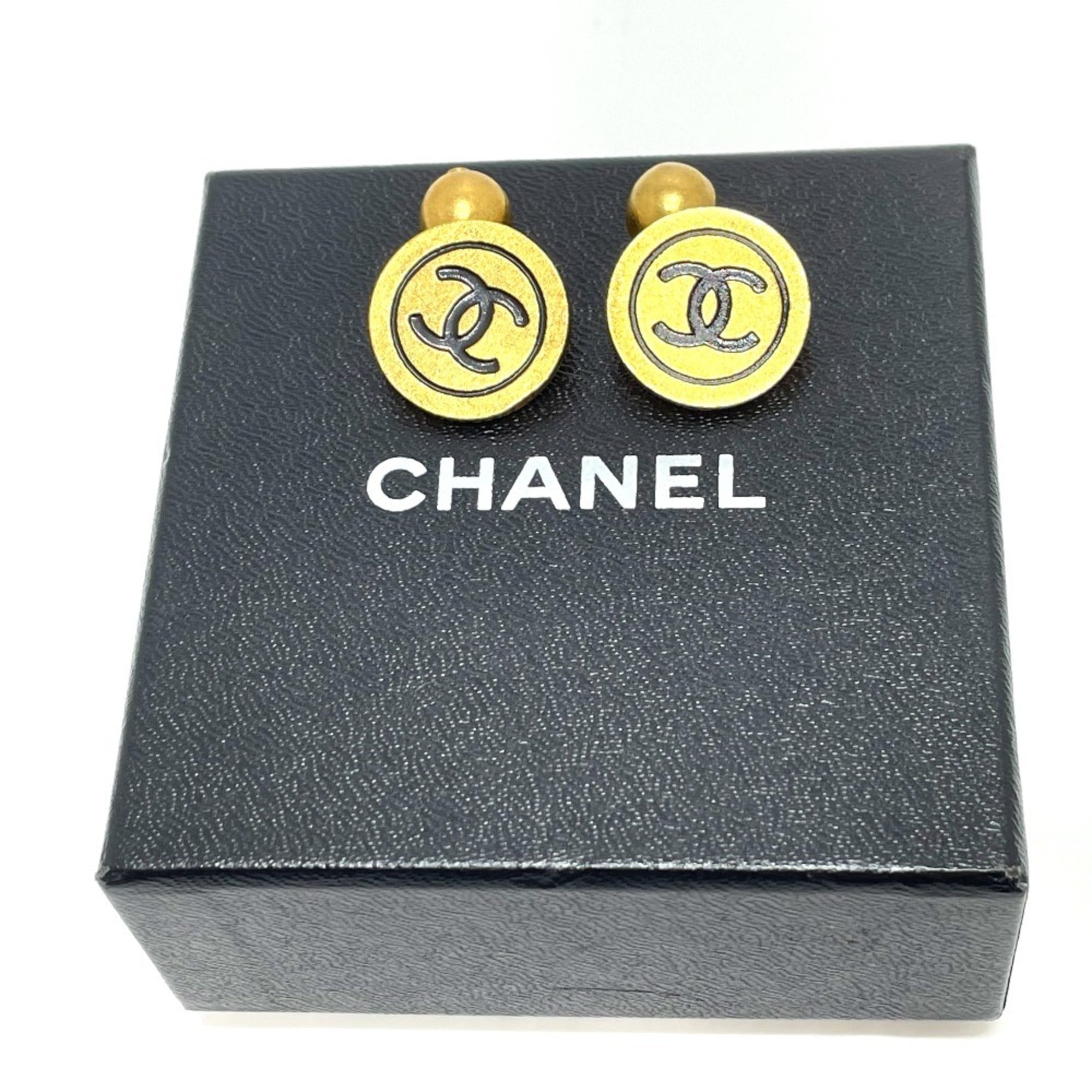 CC Logo Bracelet Gold-Tone Metal