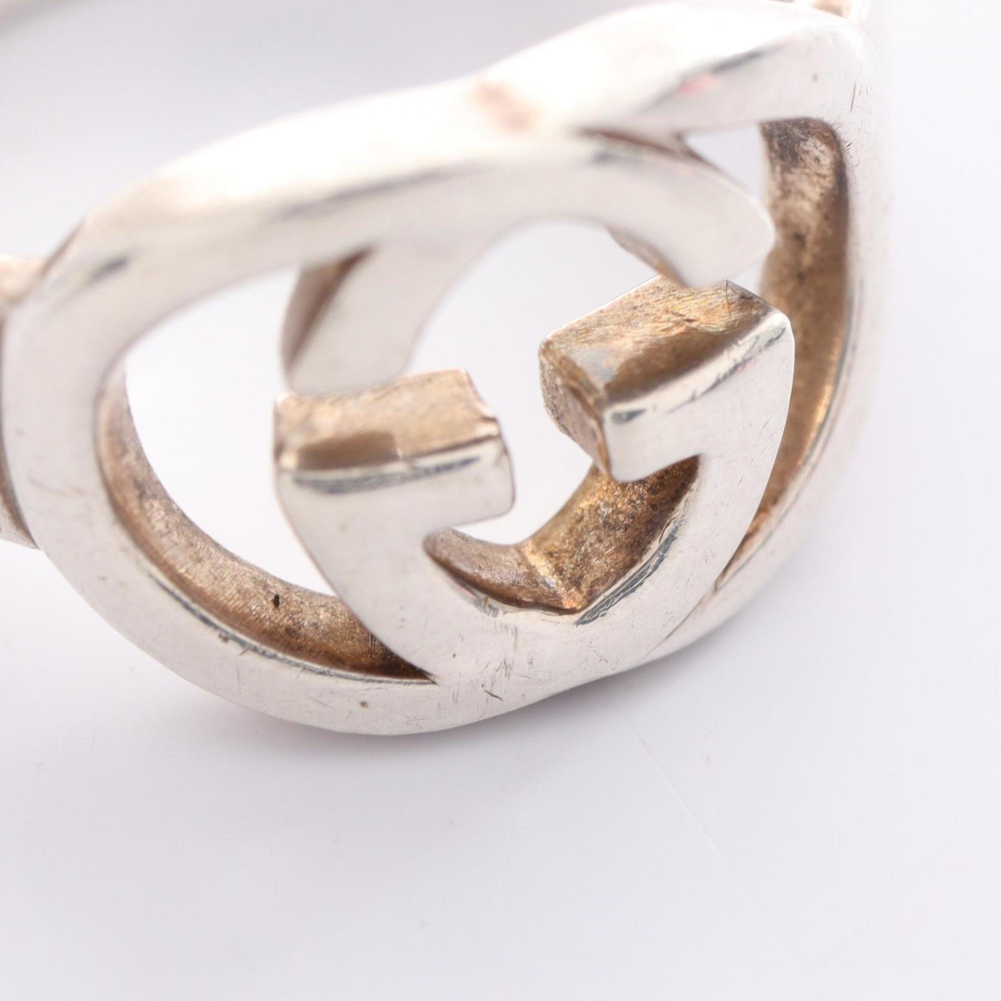 Interlocking G Ring Sterling Silver